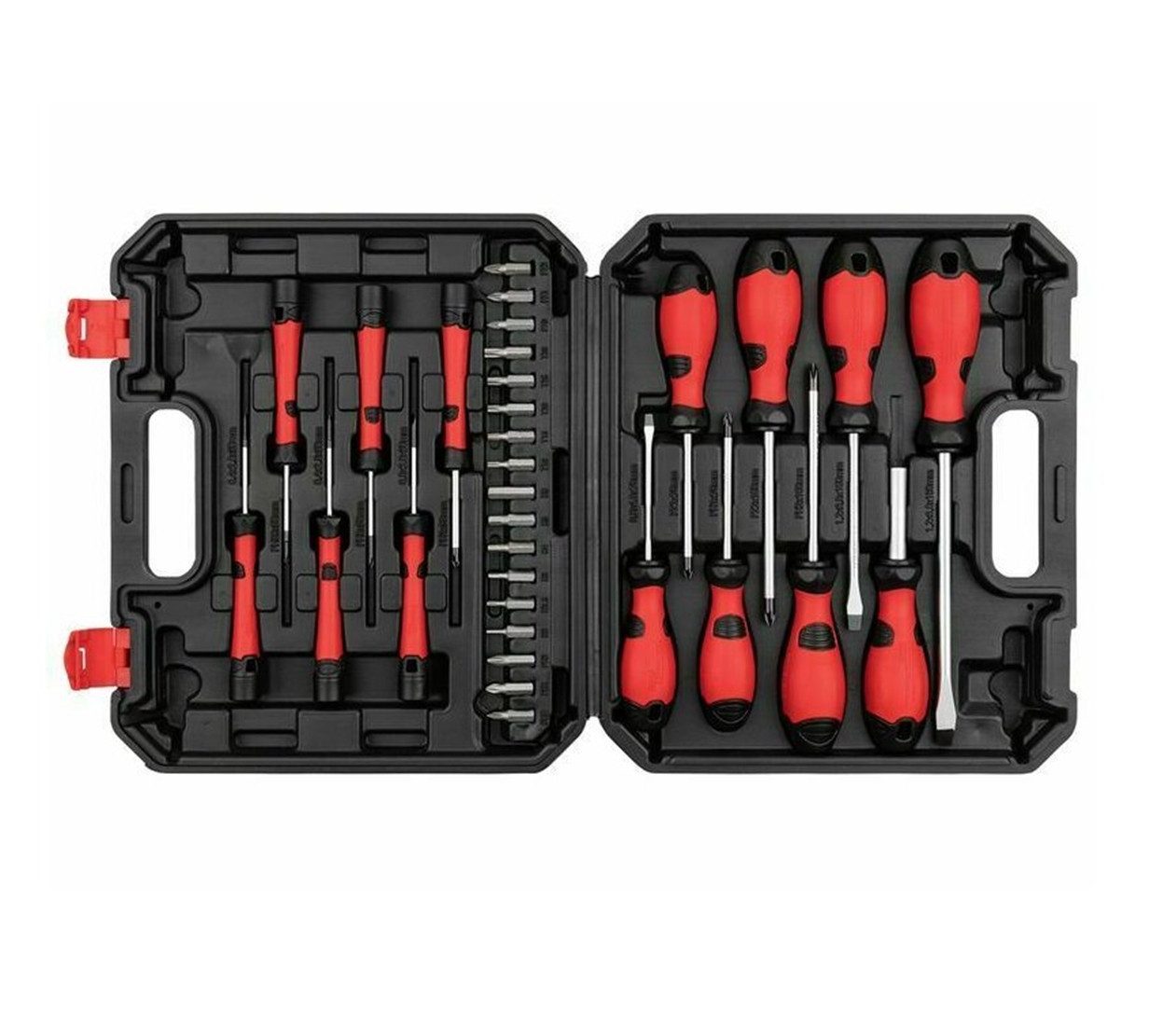 Parkside Schraubendreher Schraubendreher-Set,32-teilig, Chrom-Vanadium, S2-Stahl, in Koffer