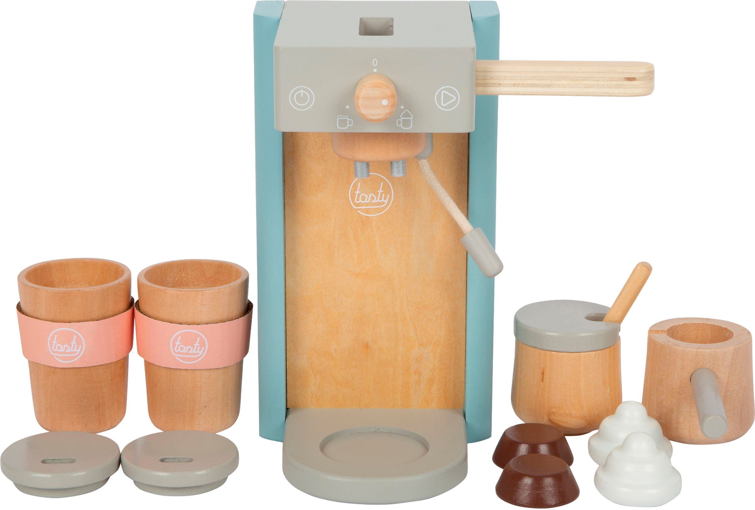 Small Foot Kinder-Kaffeemaschine Kaffeemaschinen-Set „tasty“ günstig online kaufen