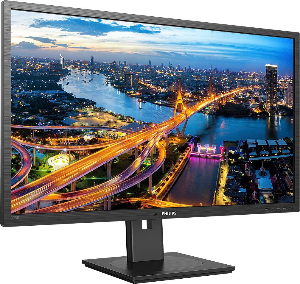 Philips 325B1L LED-Monitor (80 cm/31,5 ", 2560 x 1440 px, QHD, 4 ms Reaktionszeit, 75 Hz, IPS)