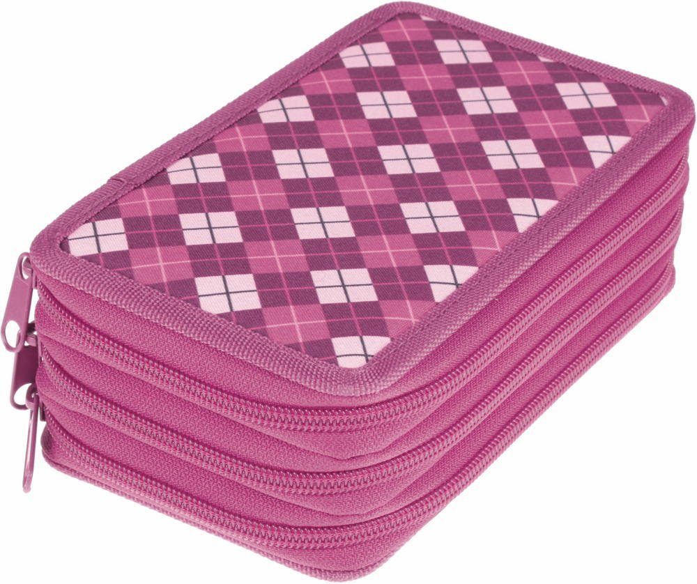 Stylex Schreibwaren Federtasche Tripledecker Federtasche / Federmappe / Schüleretui / 31tlg. gefüllt