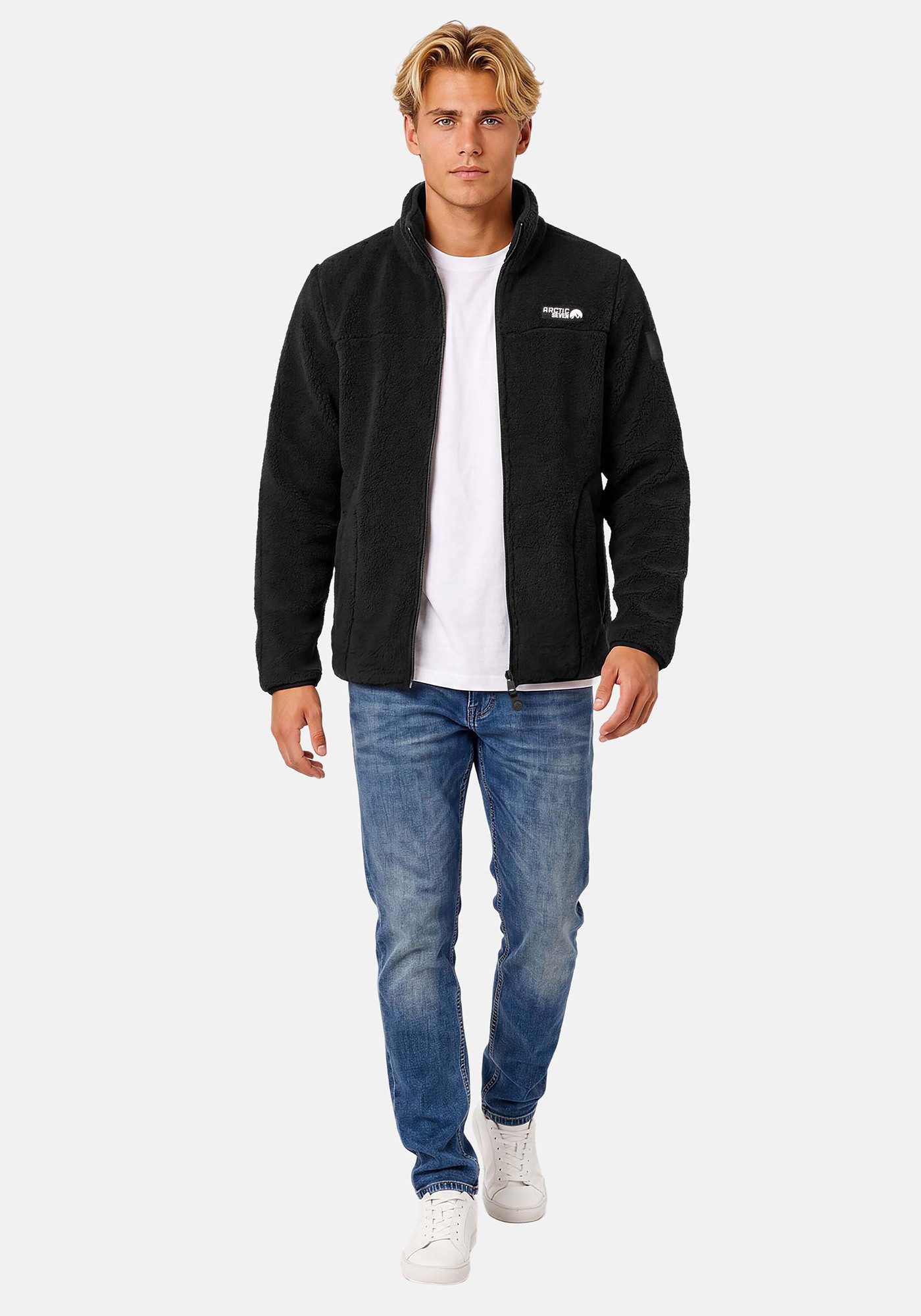 Arctic Seven Fleecejacke ASWarmy Aus hochwertigem Sherpa-Fleece