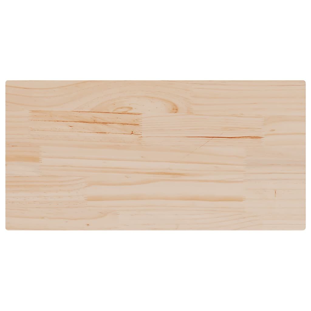 vidaXL Tischplatte Tischplatten 2 Stk. 60x30x1,7 cm Rechteckig Massivholz Kiefer (2 St)