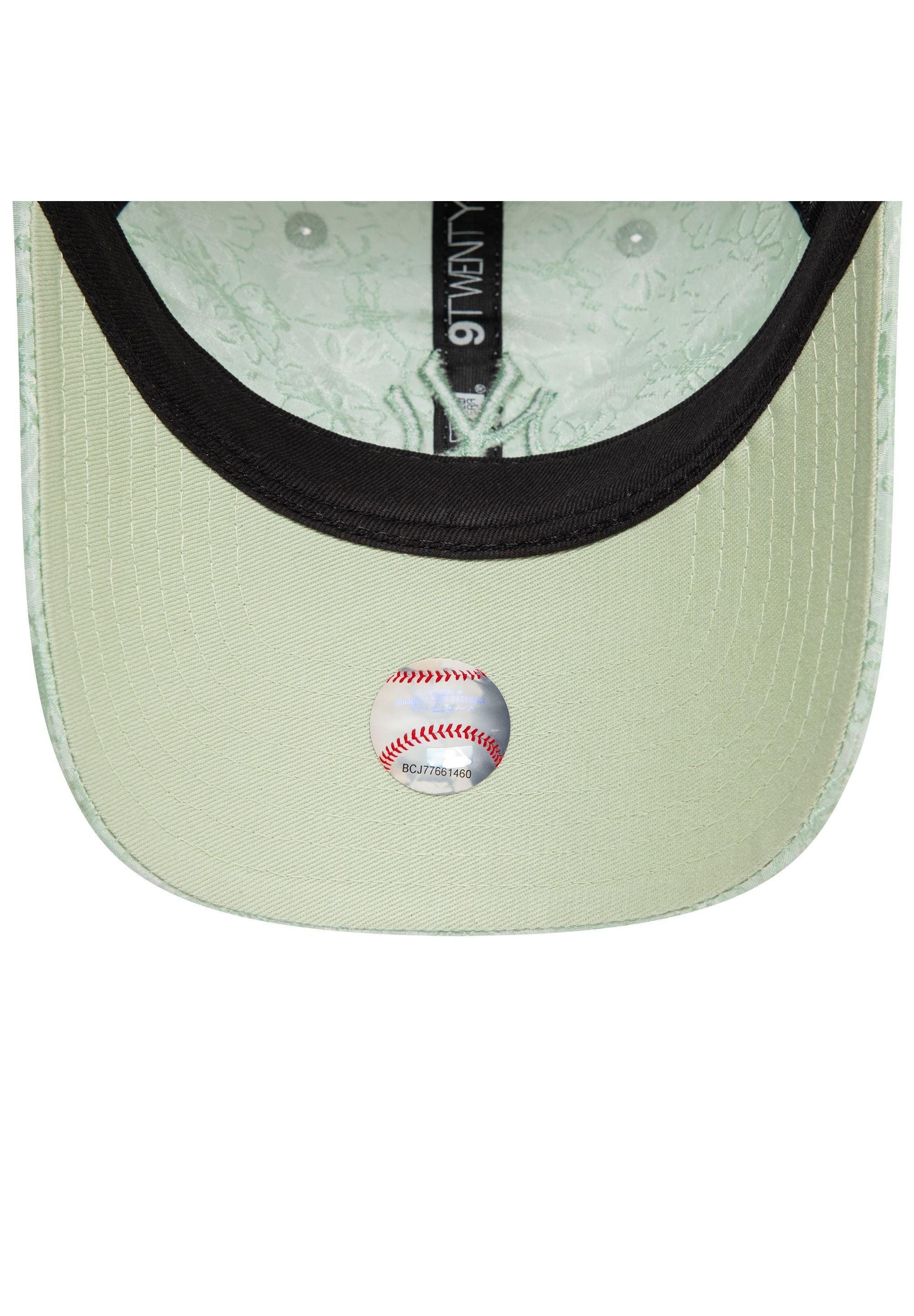 New Era Baseball Cap New York Yankees MLB Womens Floral Grün Verstellbare 9Twenty Damen Cap (1-St)