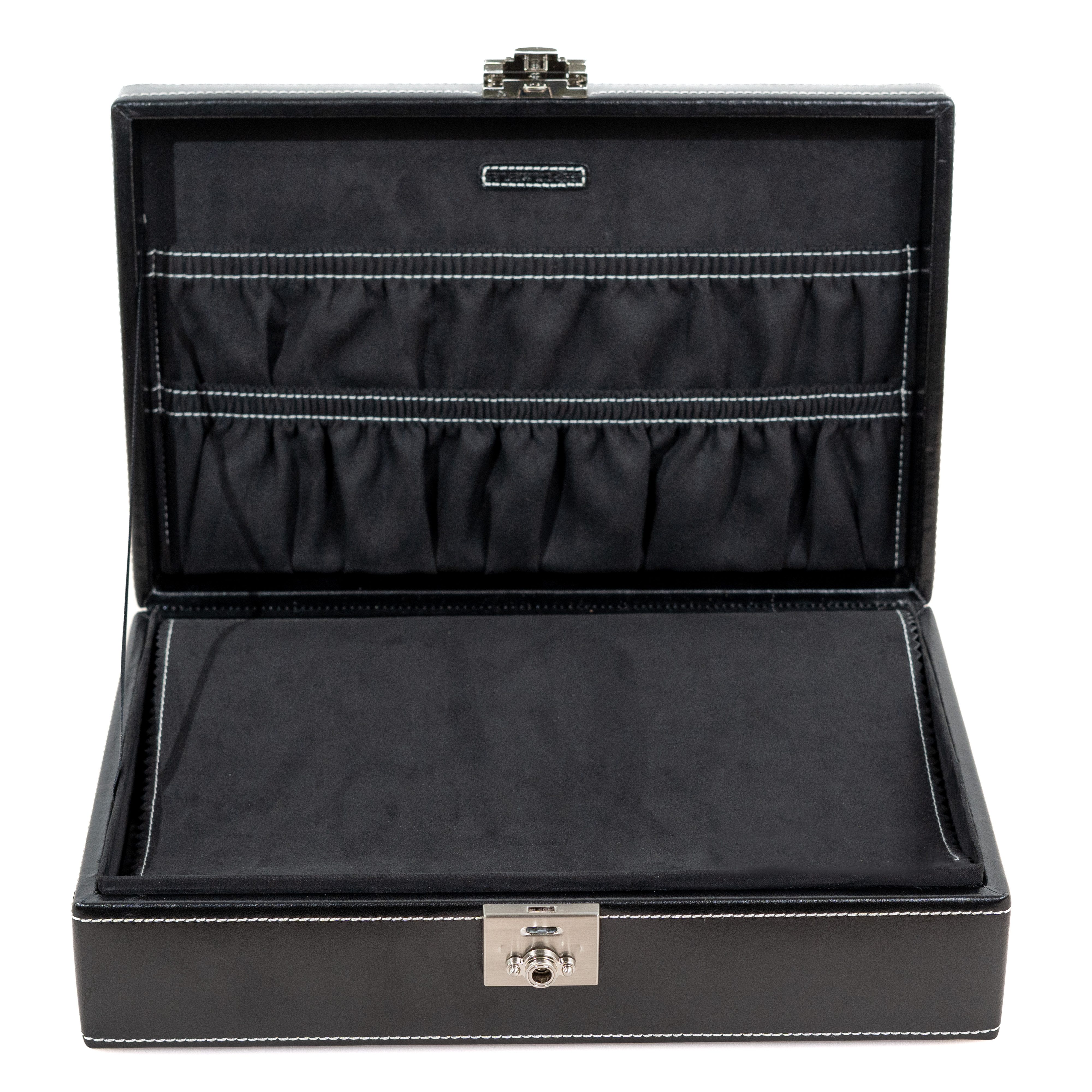 Friedrich23 Uhrenbox aus Leder London für 10 Uhren, Rückseitige Öffnung mit günstig online kaufen