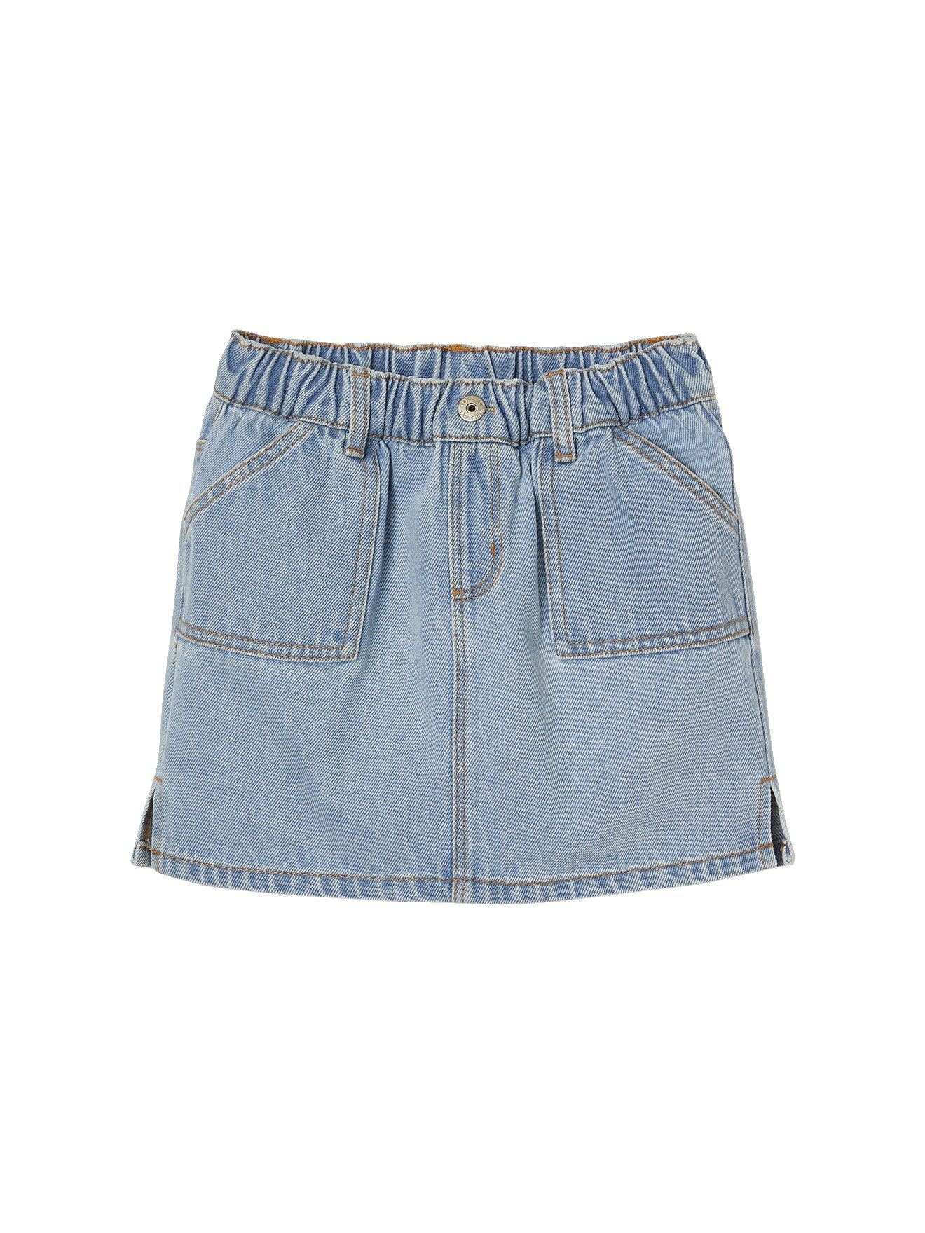 vertbaudet Minirock Mädchen Jeansrock BASIC