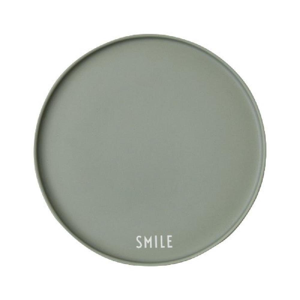 Smile Tablett Green Teller Design Letters Favourite