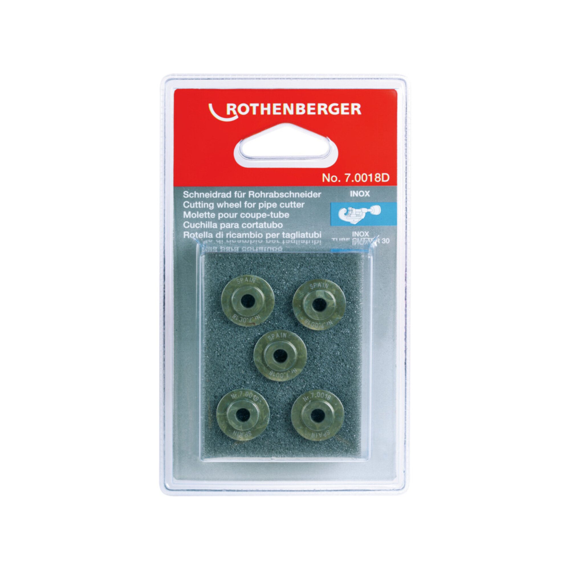 Rothenberger Zubehör-Set Rothenberger Schneidrad für TUBE CUTTER 30, Inox