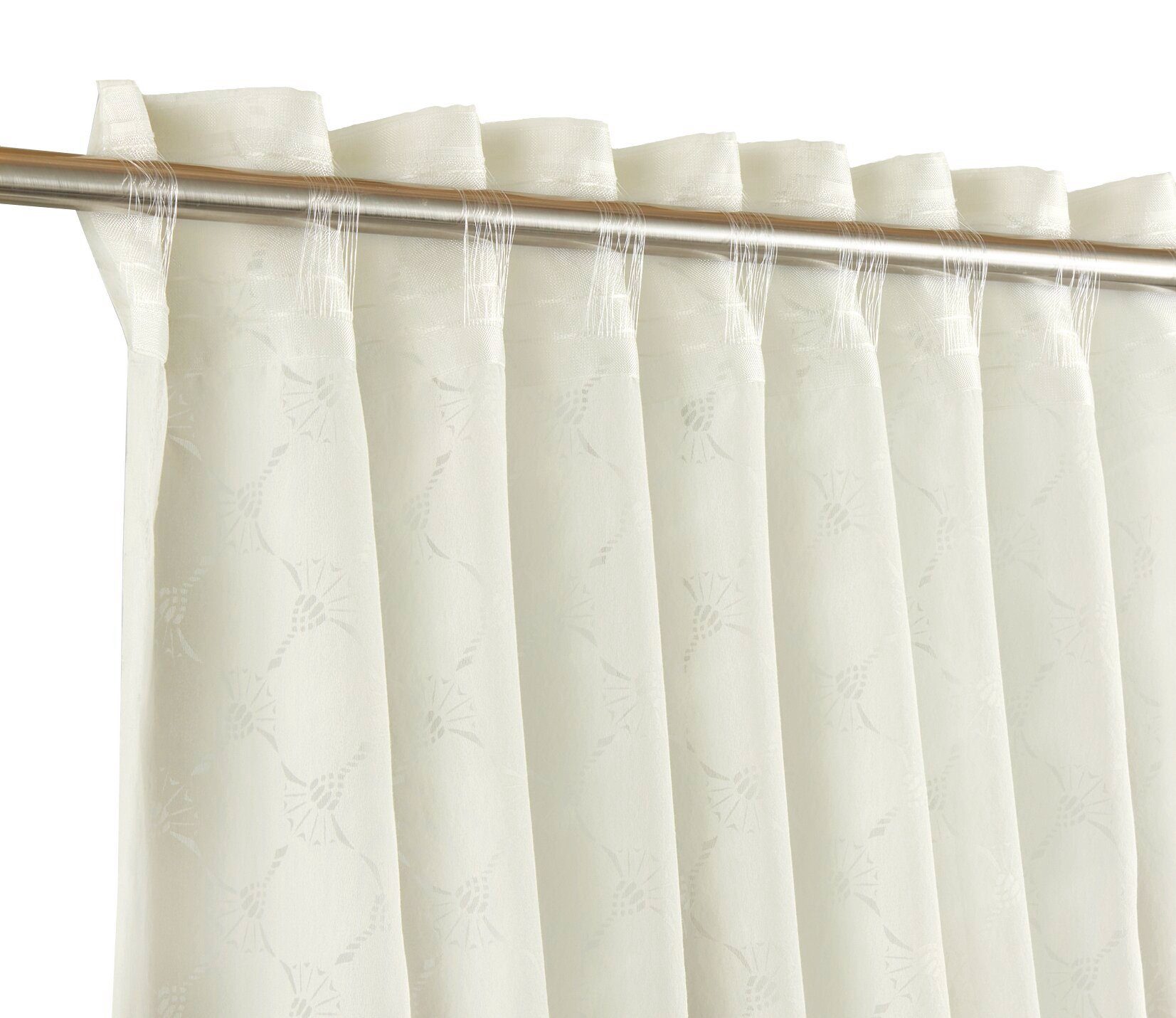 JOOP! LIVING Textil Vorhang Joop!, transparent, LUCENT Fertigvorhang, - (1 St),
