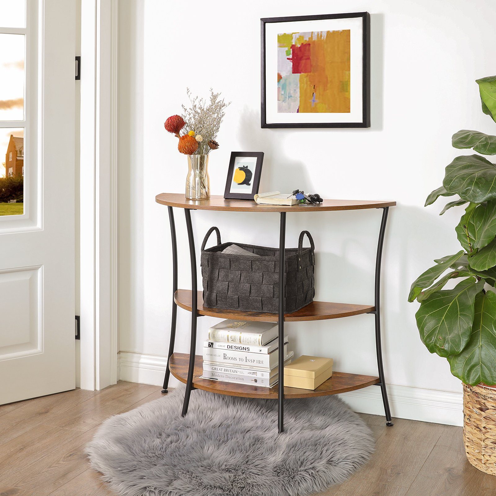 VASAGLE Konsolentisch »LNT87BX«, Sideboard, Beistelltisch, vintage