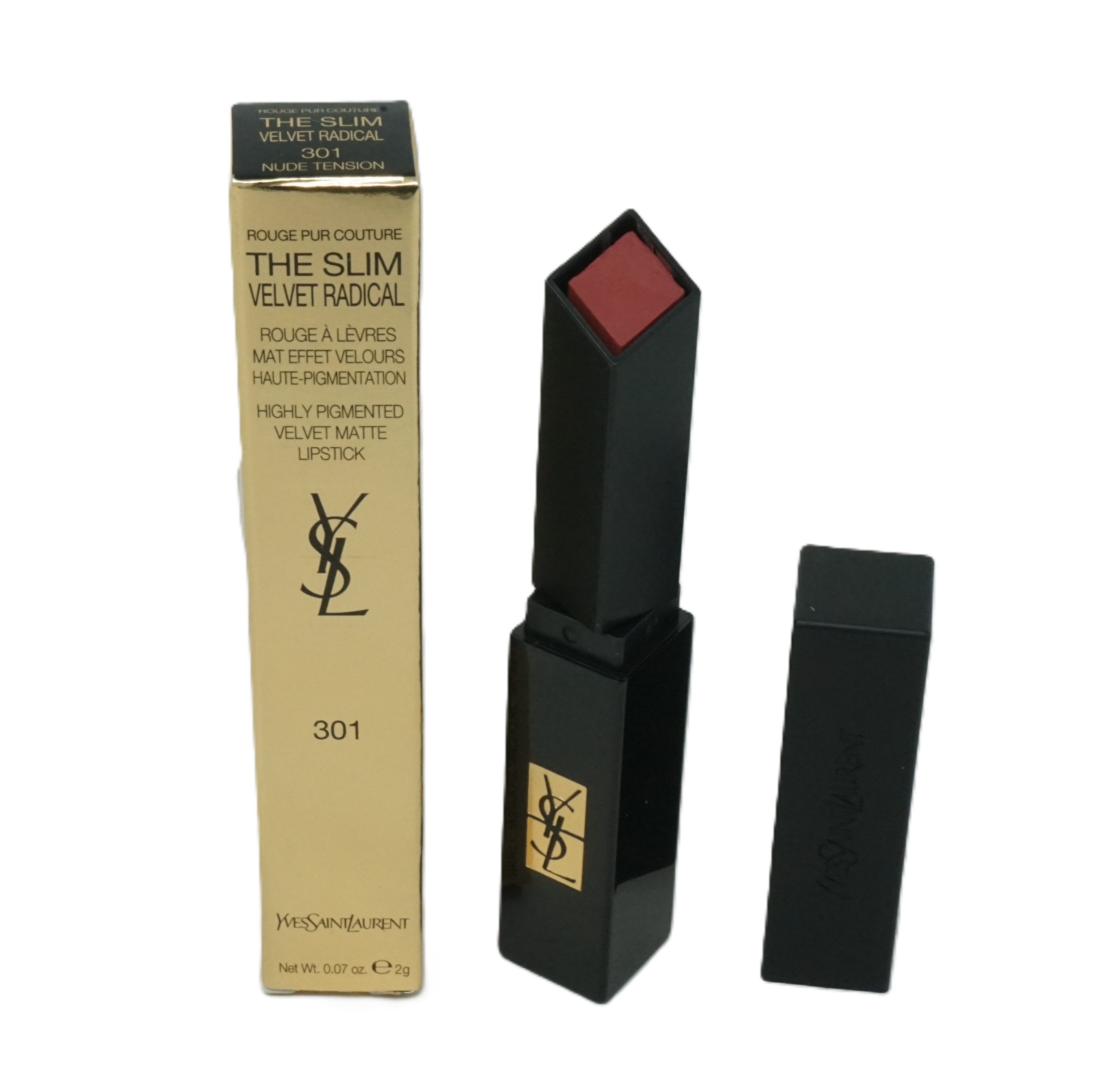 YVES SAINT LAURENT Lippenstift Yves Saint Laurent The Slim Velvet Radical Lipstick 301 Nude Tension