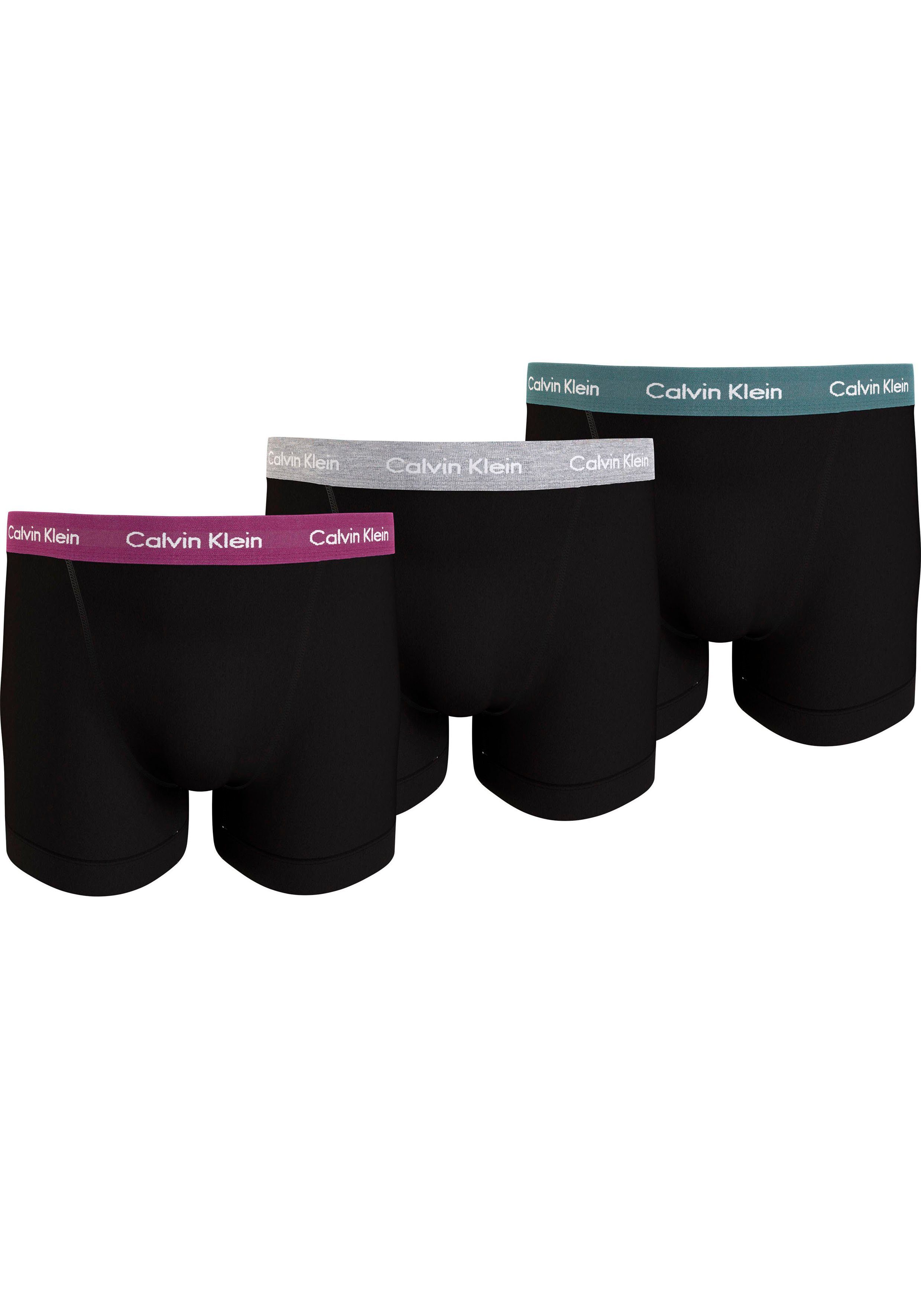 mit Logo Trunk TRUNK Underwear 3er) (Packung, Calvin 3PK Klein