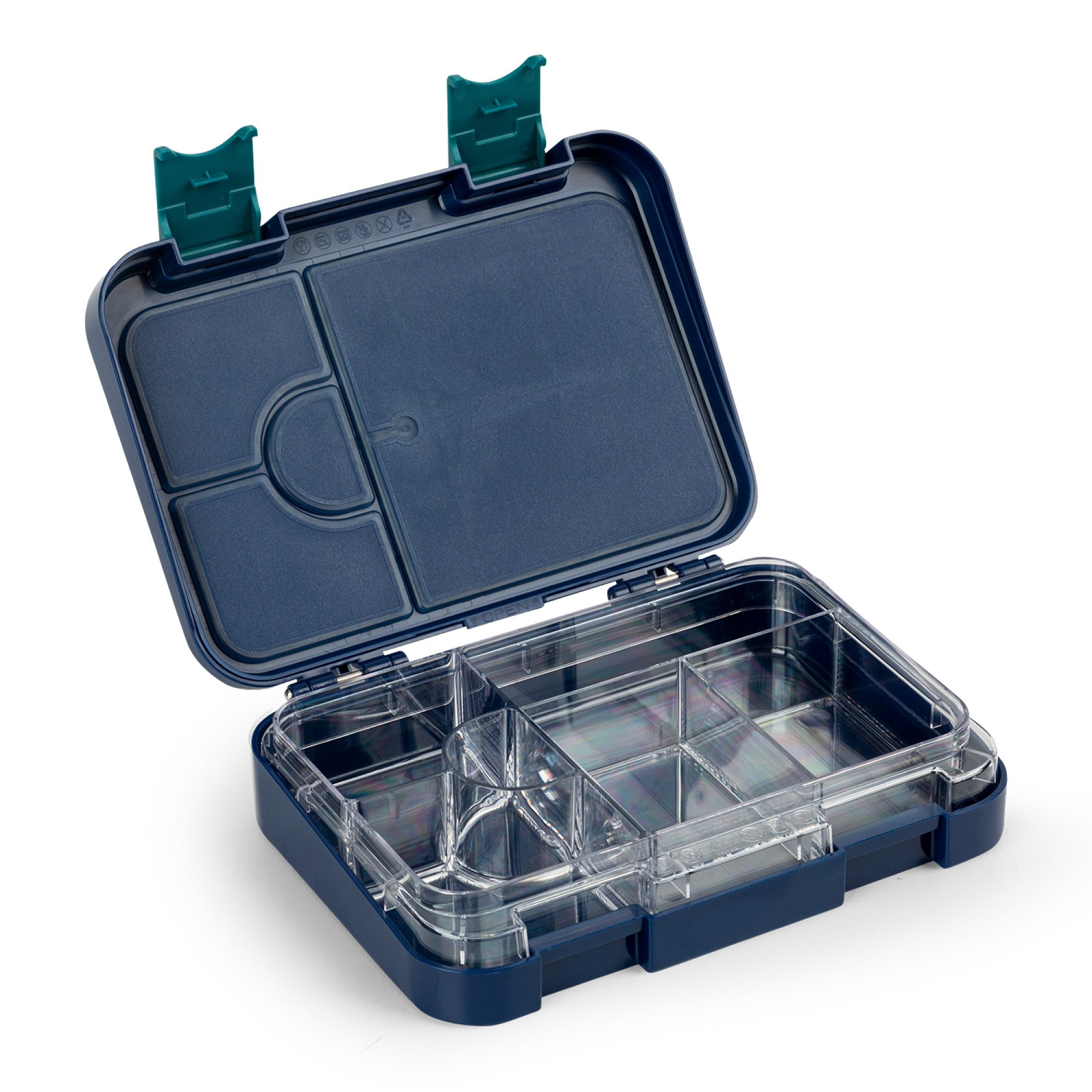 Klarstein Frischhaltedose Schmatzfatz junior Lunchbox, Tritan, (Packung)