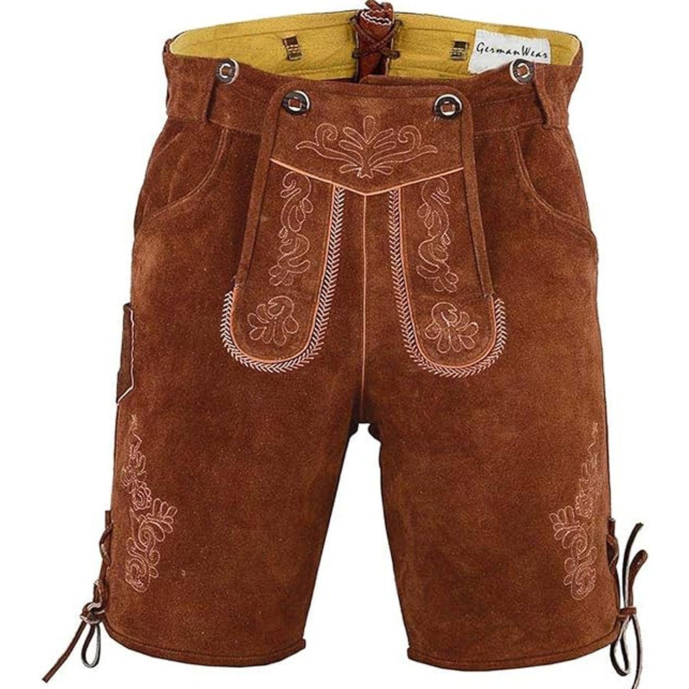 German Wear Trachtenlederhose GW720 kurze trachtenhose günstig online kaufen