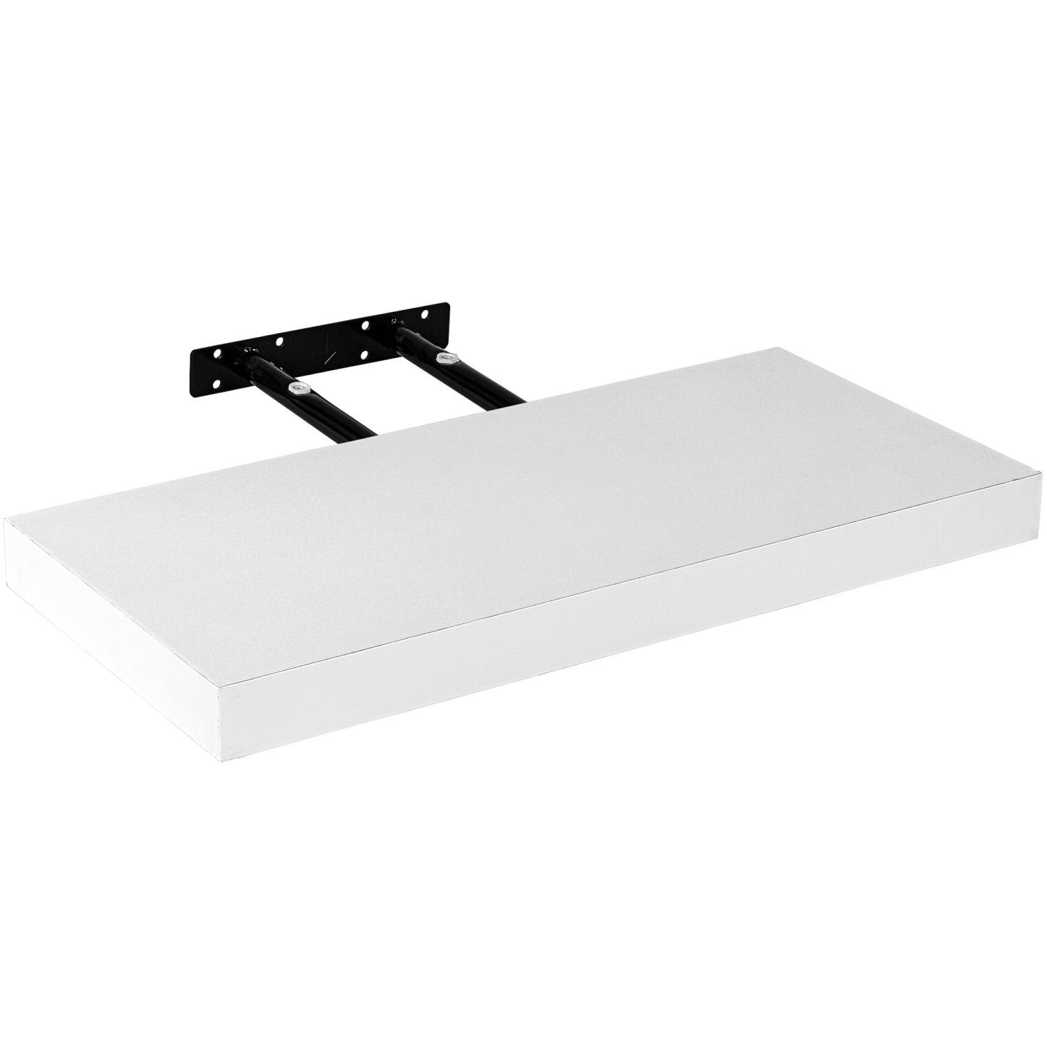 STILISTA Wandregal Wandboard Schweberegal Küchenregal Bücherregal, Regal, Volato, Länge 30 - 110 cm, 14 Farbvarianten, Stärke 3,8 cm