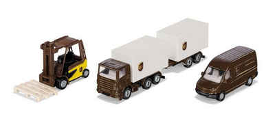 Siku Spielzeug-Auto Siku UPS Logistik-Set