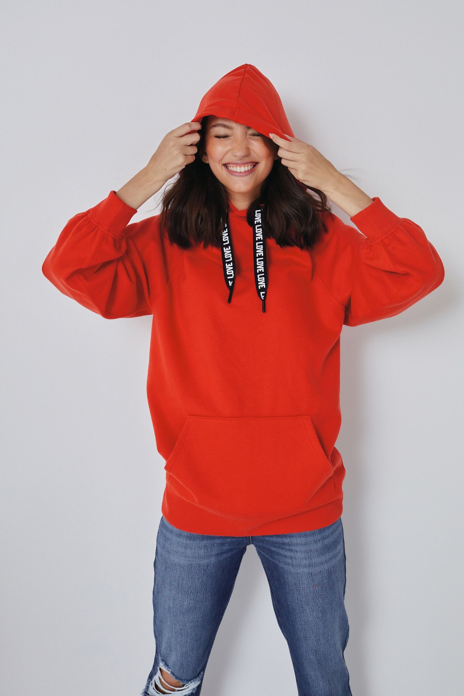 Next Kapuzensweatshirt Langes Kapuzensweatshirt (1-tlg)