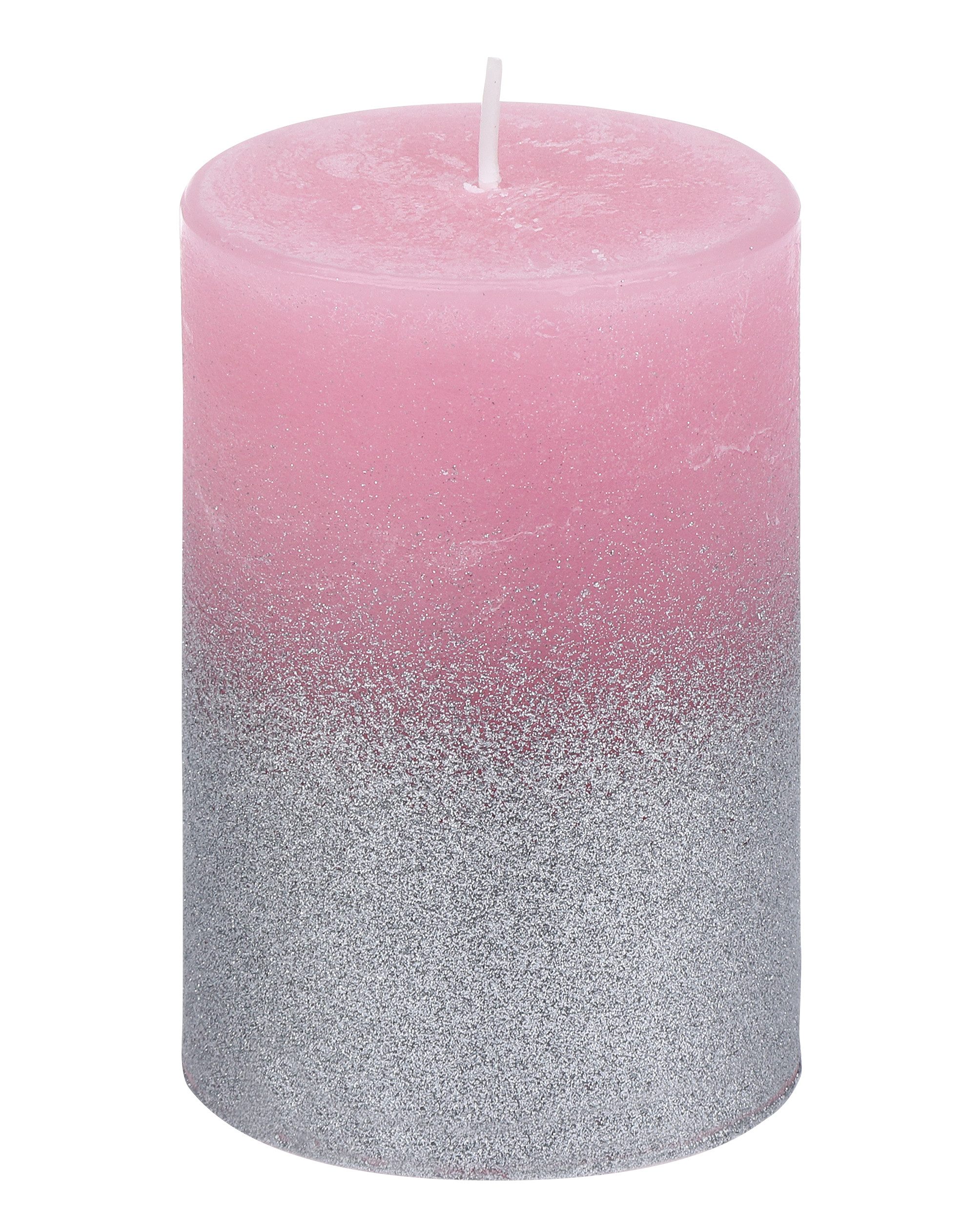 Steinhart Kerzen Adventskerze Stumpenkerze "KARMEN" Rosa 100/68 mm günstig online kaufen
