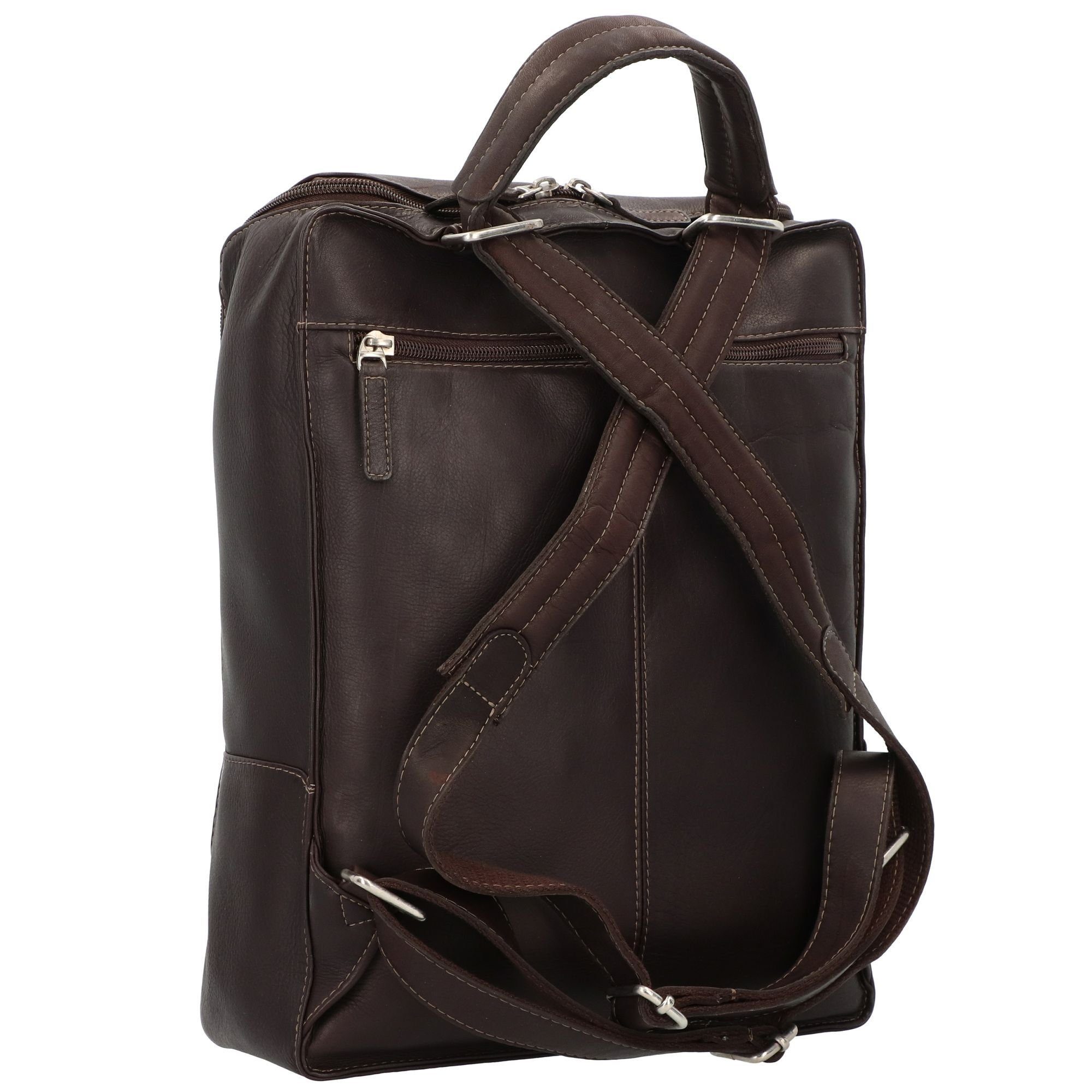 Harold's Laptoprucksack Campo, Leder