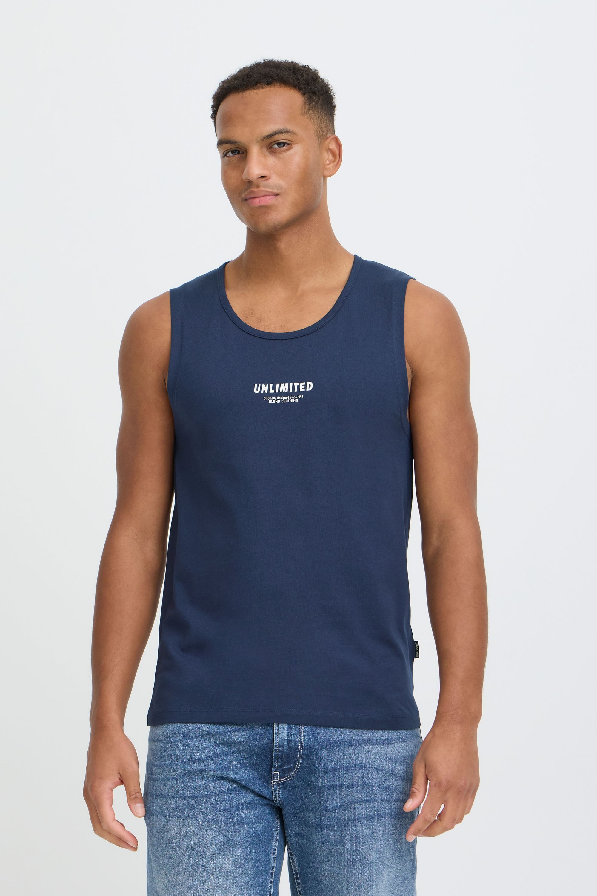Blend Tanktop BHStemas (1-tlg) Lässiges Tanktop mit Print