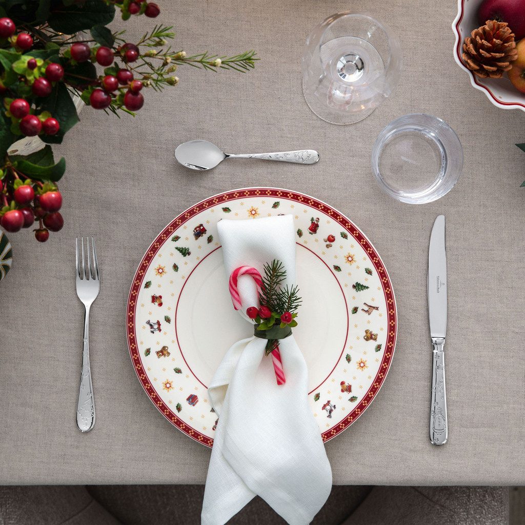 Villeroy & Boch Speiseteller Toy's Delight Speiseteller, Ø 27 cm, (1 St), Premium Porcelain, mikrow.- & spülm.sicher, Made in Germany
