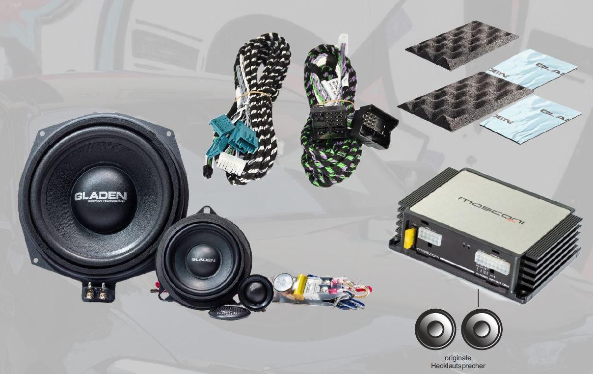Gladen GA-SU-BM-S676-BASIC SoundUp kompatibel mit BMW ab F-Modelle mit S676 Auto-Lautsprecher