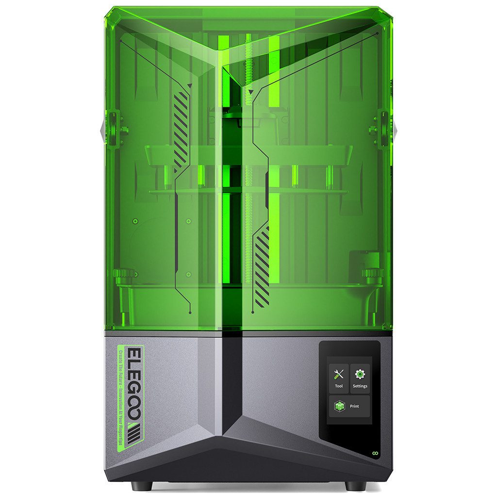 ELEGOO 3D-Drucker Elegoo Saturn 4, Präziser 3D-Drucker, Metall/Acryl, stabil, effizient