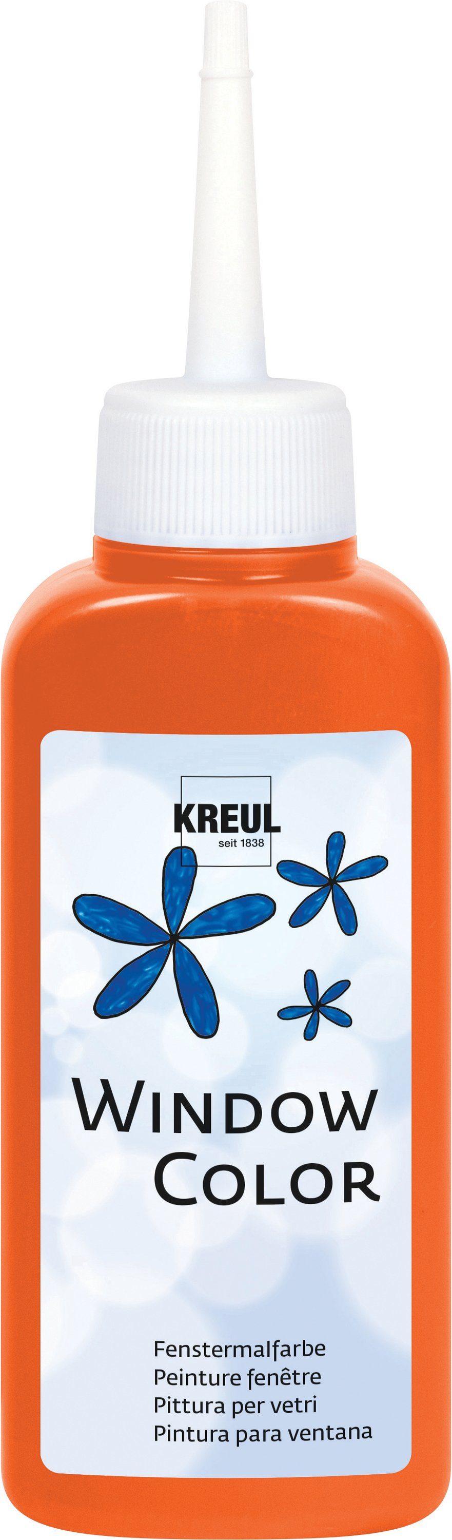 Fenstersticker, Orange Kreul, 80 ml