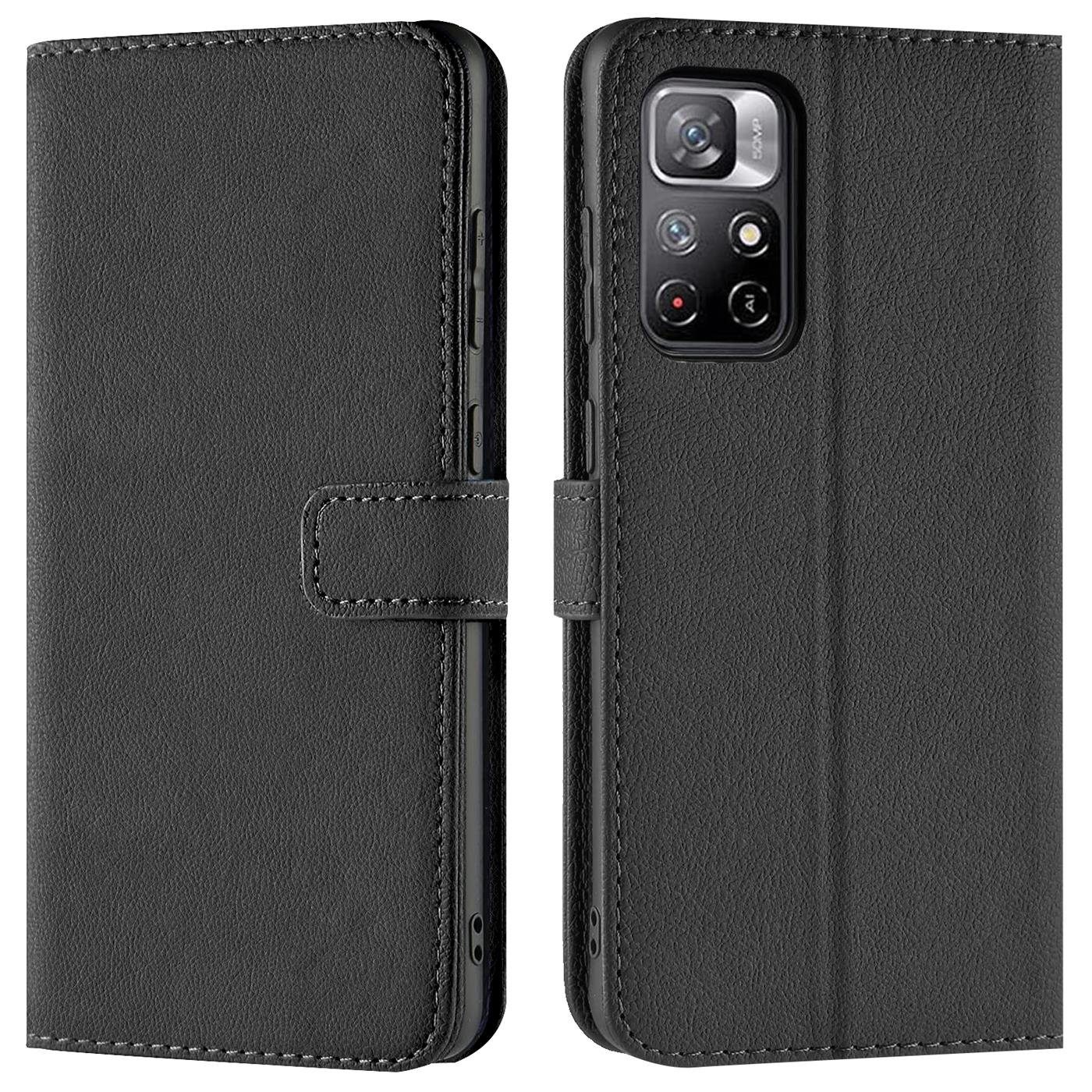 CoolGadget Handyhülle Book Case Handy Tasche für Xiaomi Poco M4 Pro 5G 6,6 Zoll, Hülle Klapphülle Flip Cover für Poco M4 Pro 5G Schutzhülle stoßfest