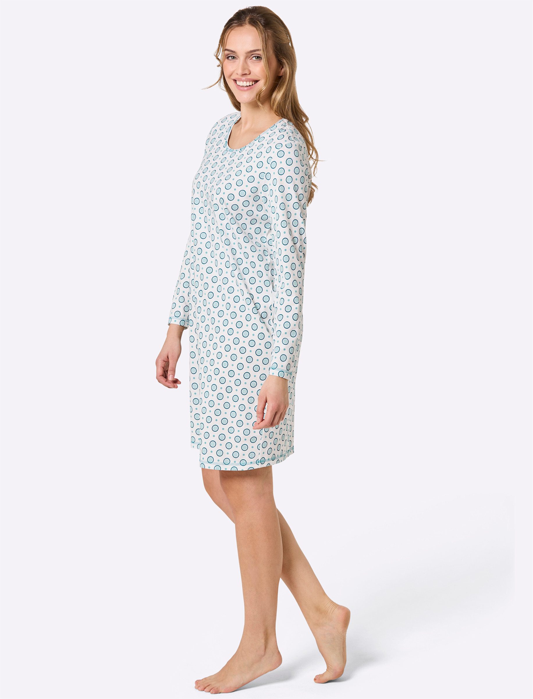 Witt Nachthemd Sleepshirts Langarm (2-tlg) – Bild 4 von 5
