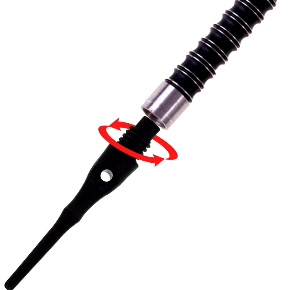 Karella Softdarts Karella Softspitzen Winner 1000 St. schwarz, Zubehör.