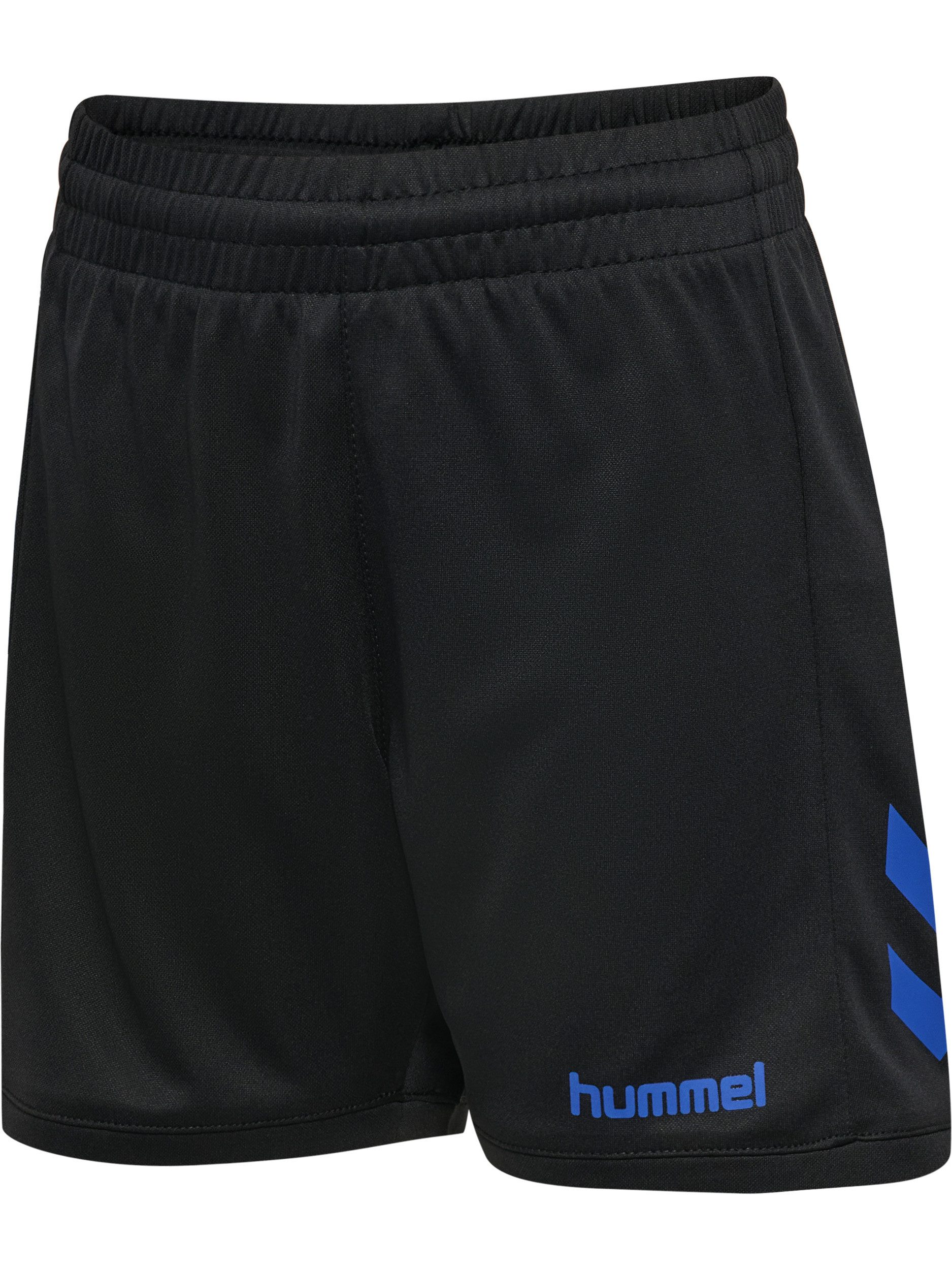 hummel T-Shirt & Shorts HMLBLAZE CLUB 26 POLY SET KIDS (2-tlg) mit Seitentaschen, mit gedrucktem Logo am Bein