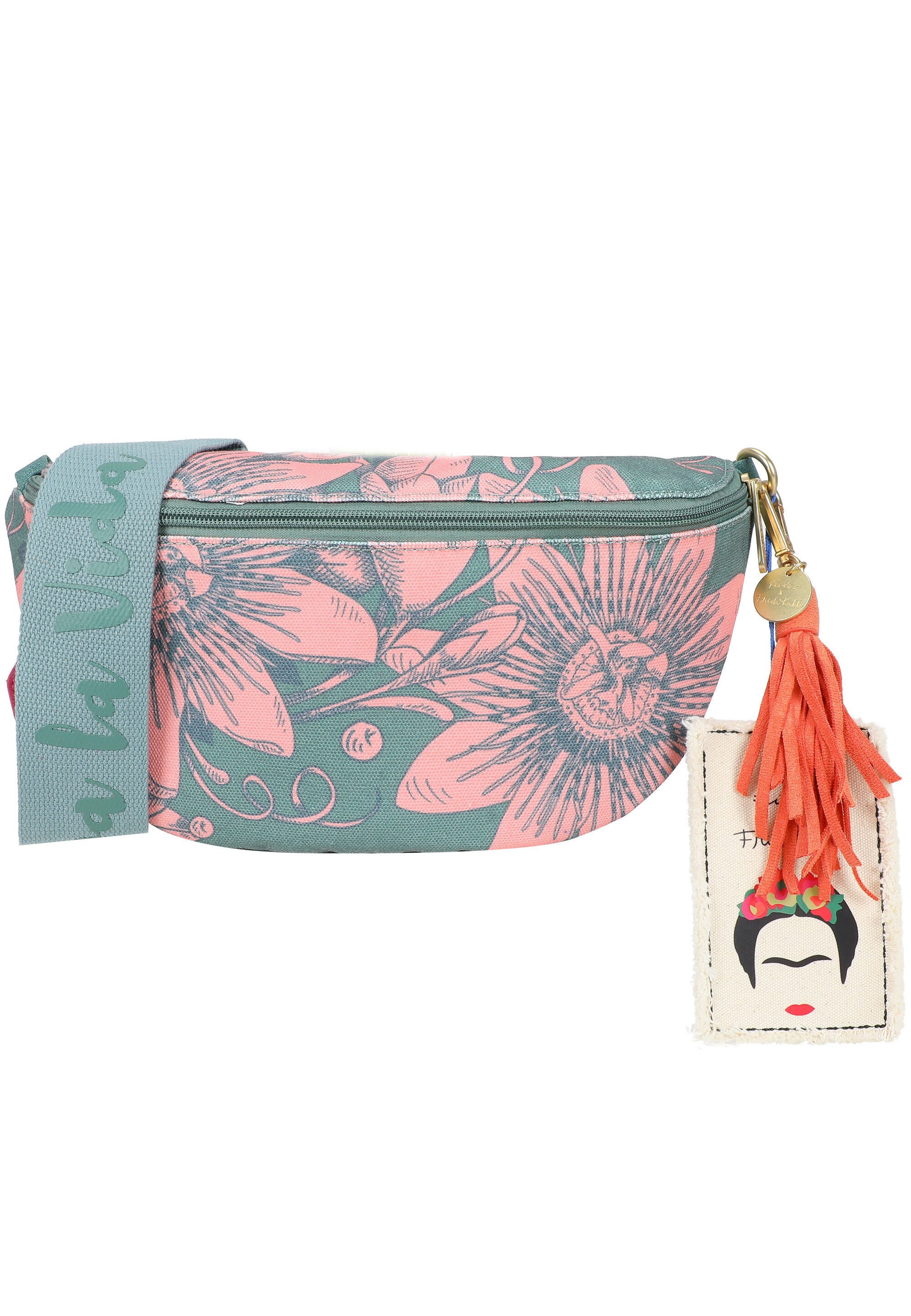 Fritzi aus Preußen Schultertasche Fritzi x Frida Kahlo, mit Blumenprint