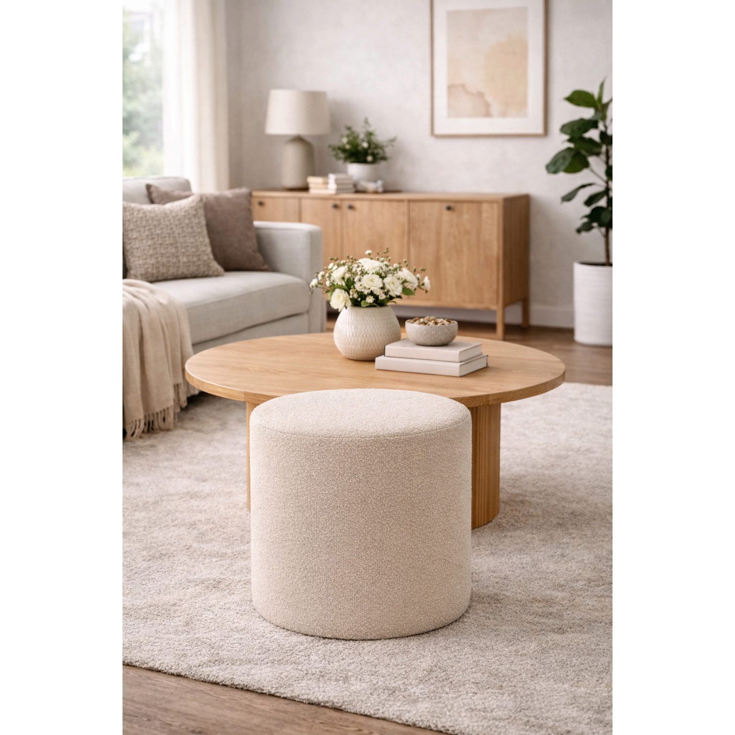 House Nordic Pouf