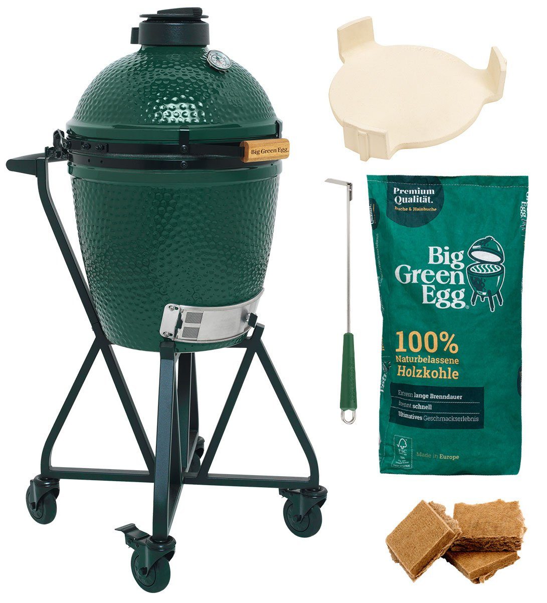 Big Green Egg Keramikgrill Big Green Egg Medium Keramikgrill Starter - Paket