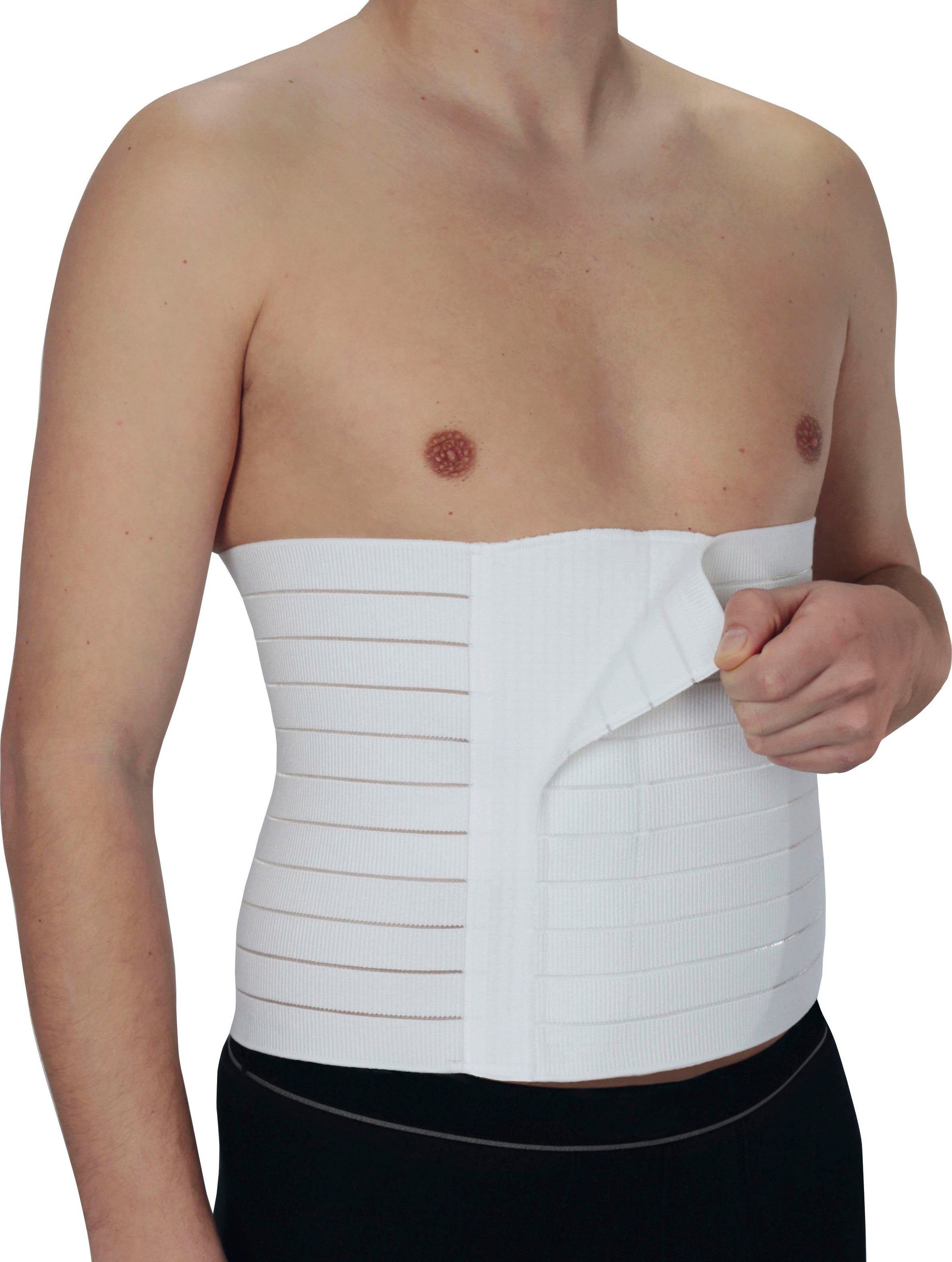 Hydas Stützbandage Postoperative Bandage, dauerelastisch mit Klettverschluss, in 5 Längen, zur Versorgung nach Operationen, Entlastung der Wunde
