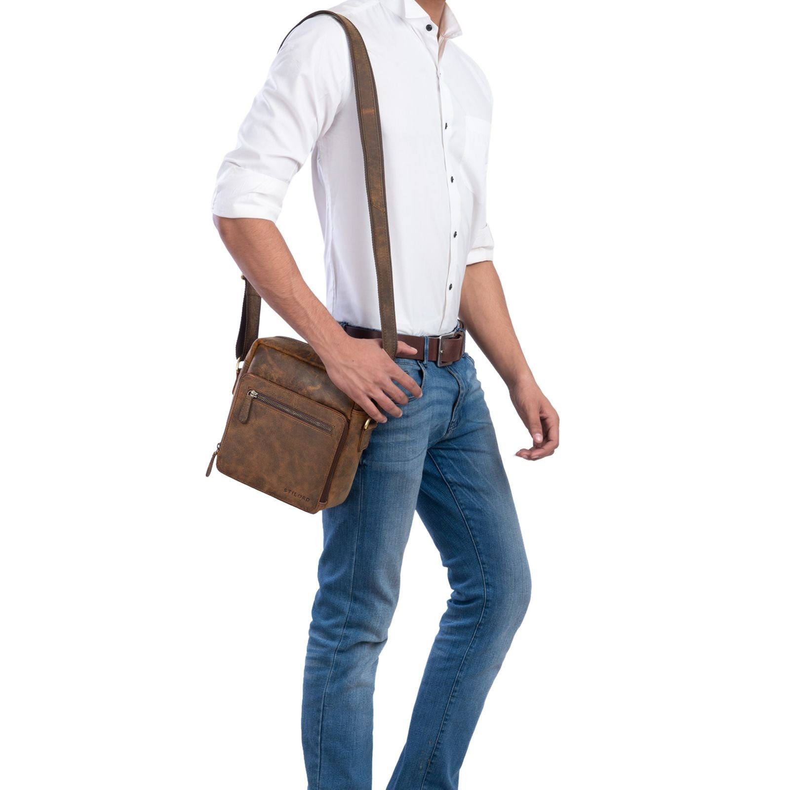 STILORD Schultertasche "Nathan" Umhängetasche Herren günstig online kaufen