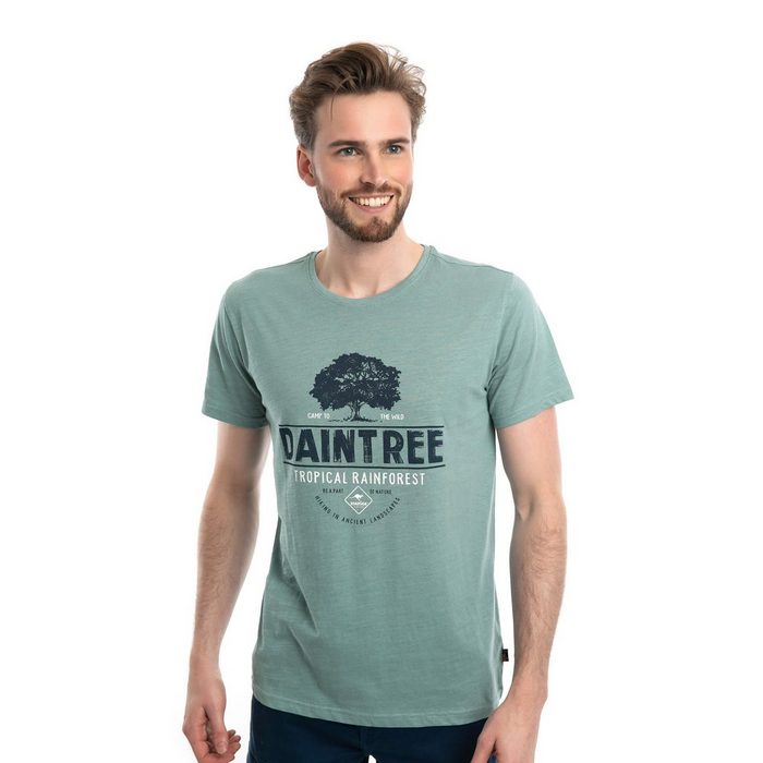 ROADSIGN australia T-Shirt Daintree (1-tlg) mit Rundhalsausschnitt & Print 100 % Baumwolle