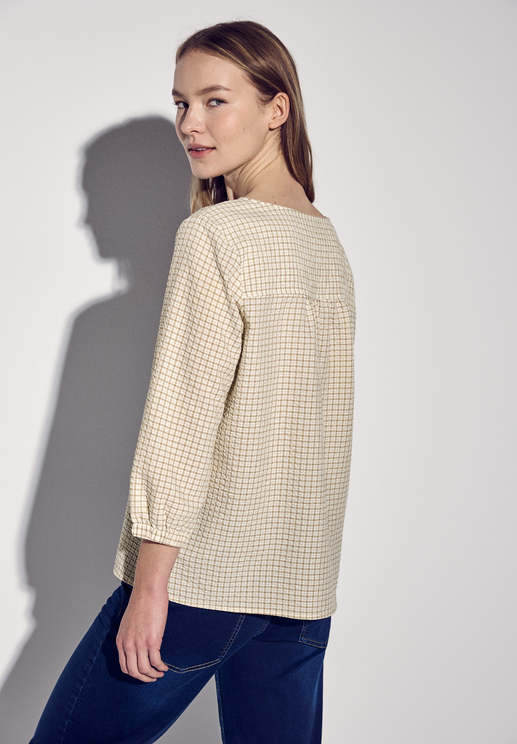 STREET ONE Klassische Bluse mit 3/4 günstig online kaufen