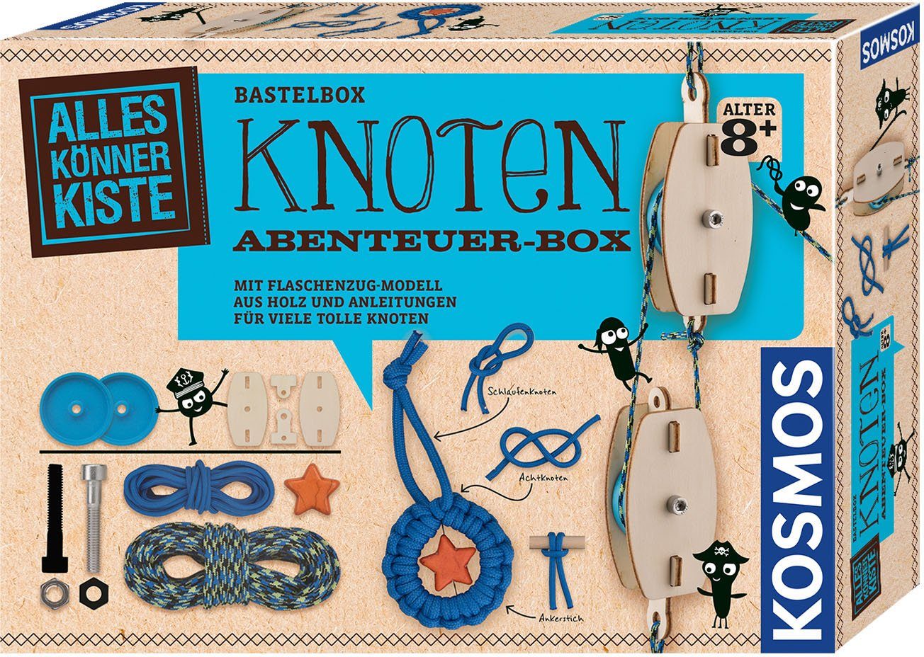 Image of Alleskönnerkiste - Bastelbox Knoten Abenteuer-Box