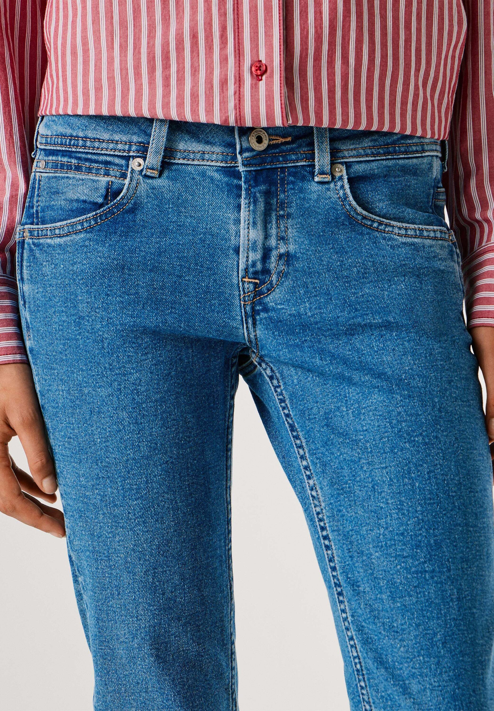 Pepe Jeans Slim-fit-Jeans schmal geschnittene Jeans SLIM JEANS LW VENUS – Bild 4 von 5