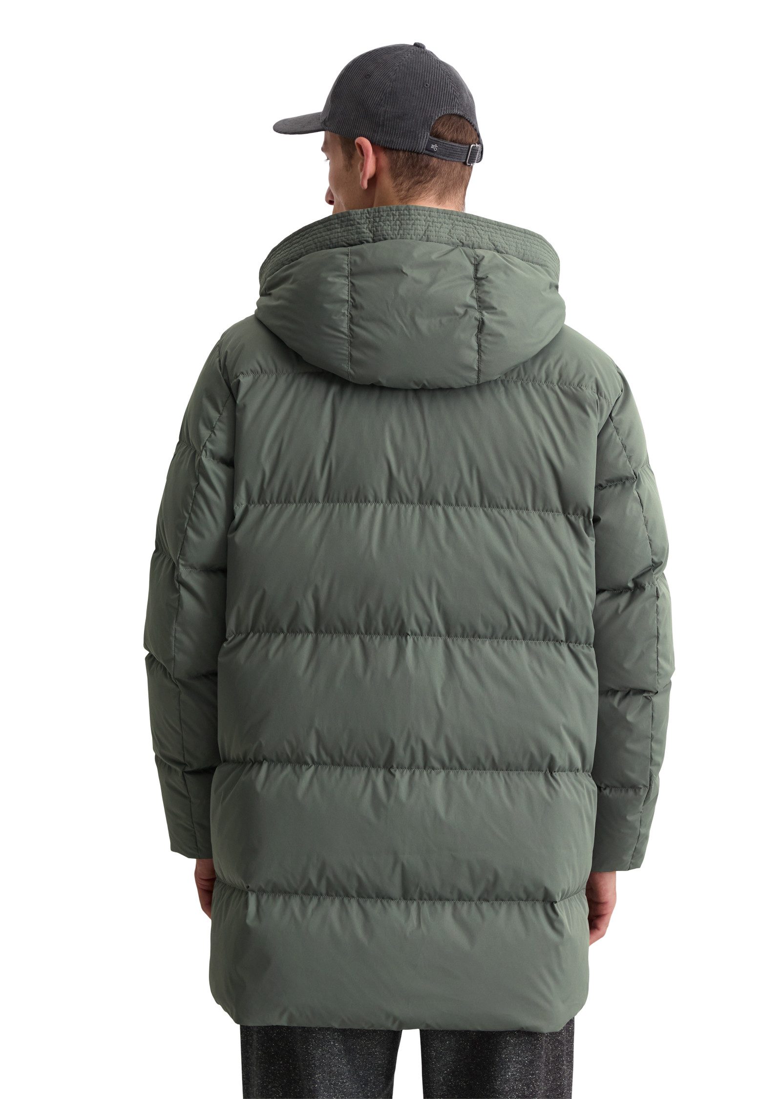 Marc O'Polo Daunenjacke Pufferjacke, regular fit, eingesetzte, elastische Ä günstig online kaufen