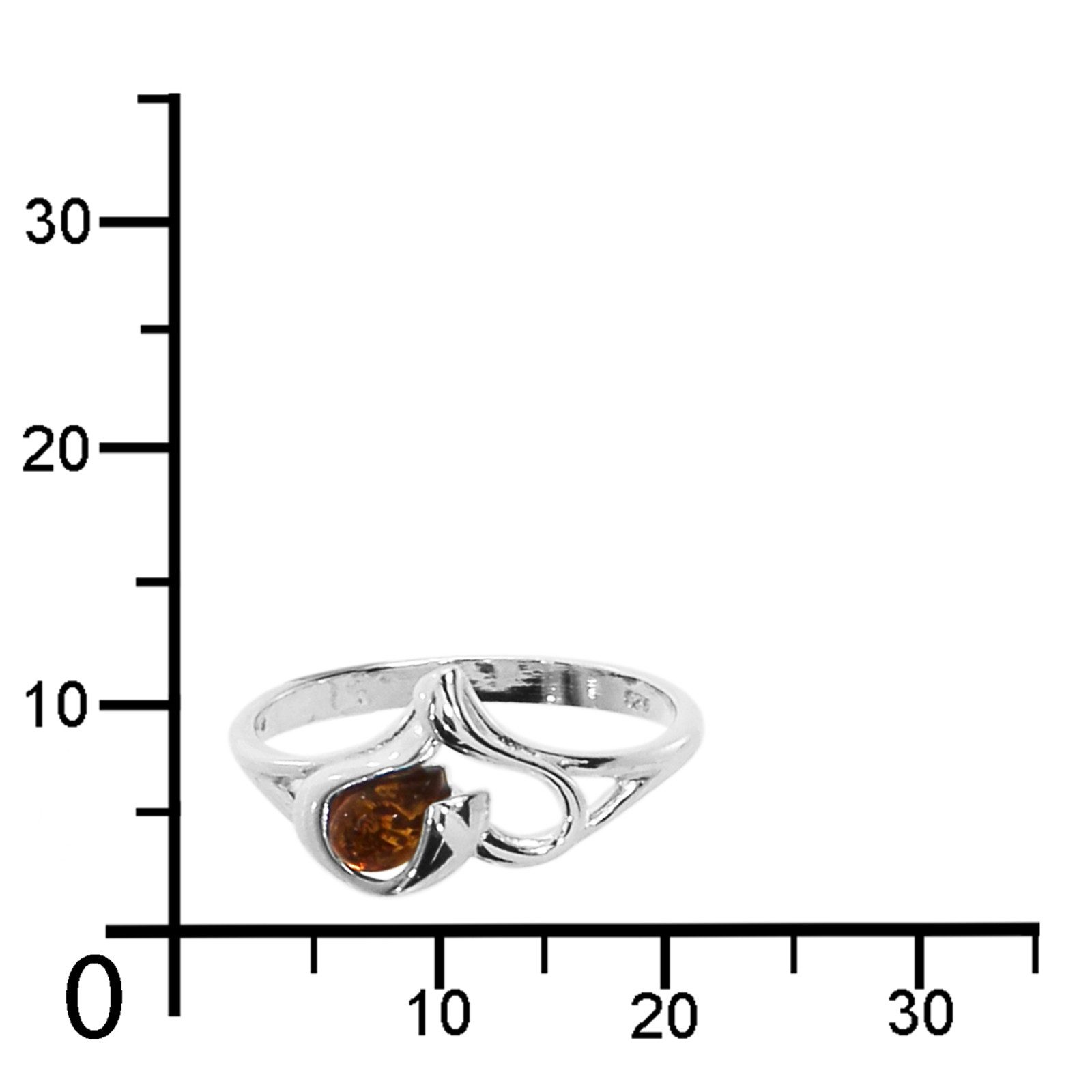 OSTSEE-SCHMUCK Fingerring Ostsee-Schmuck Ring Herz Ring Herz (1-tlg)