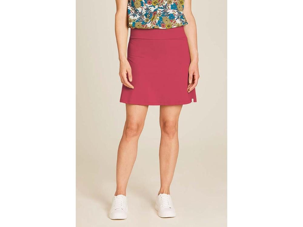 Tranquillo Sommerrock tranquillo Bio-Damen-Mini-Rock mit Kellerfalten