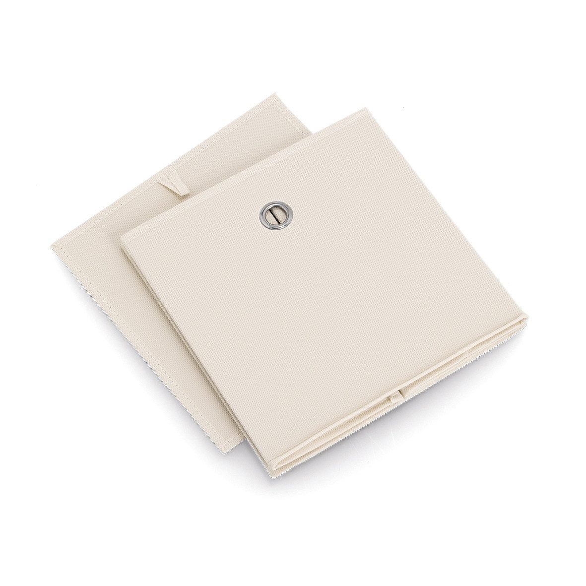 Zeller Present Aufbewahrungskorb Aufbewahrungsbox, Vlies, beige, günstig online kaufen