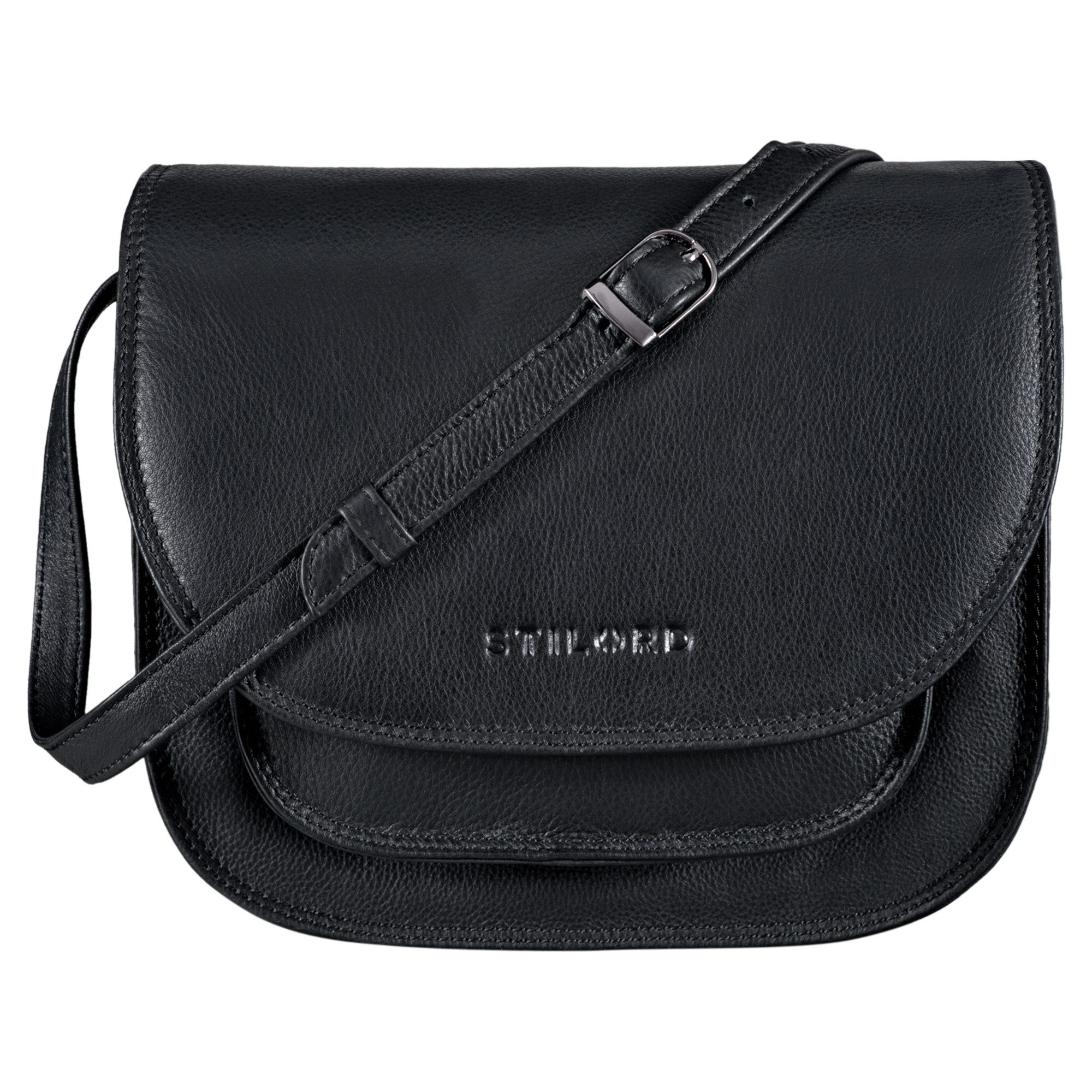 Handtasche STILORD "Willow" Damen Umhängetasche Leder