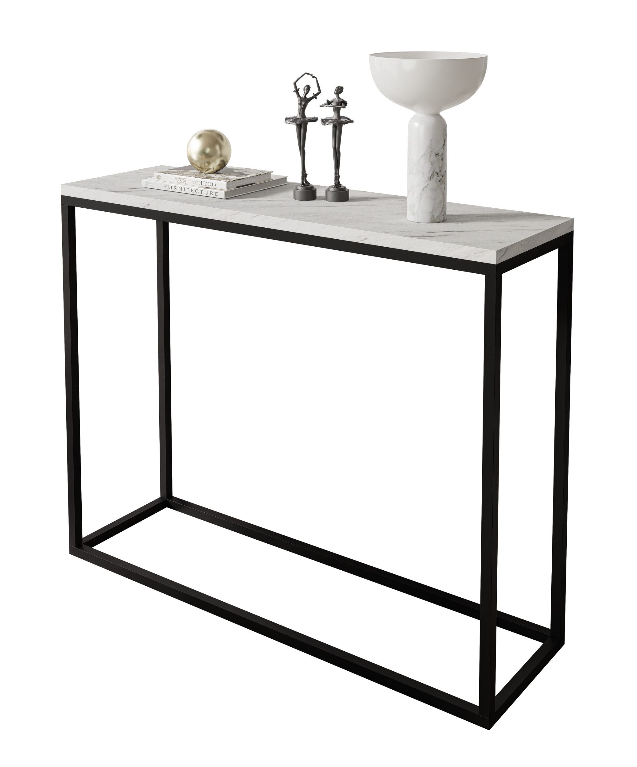Lookway Konsolentisch MODERN LEVANTO – eleganter Tisch für Wohnzimmer und Flur (1x Konsole), Breite: 80/100 cm