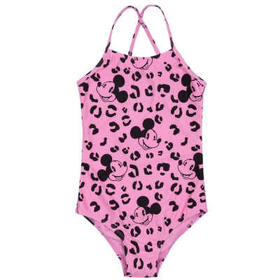 Sarcia.eu Schwimmanzug Mickey Maus Disney Pinker Badeanzug für Mädchen, 128