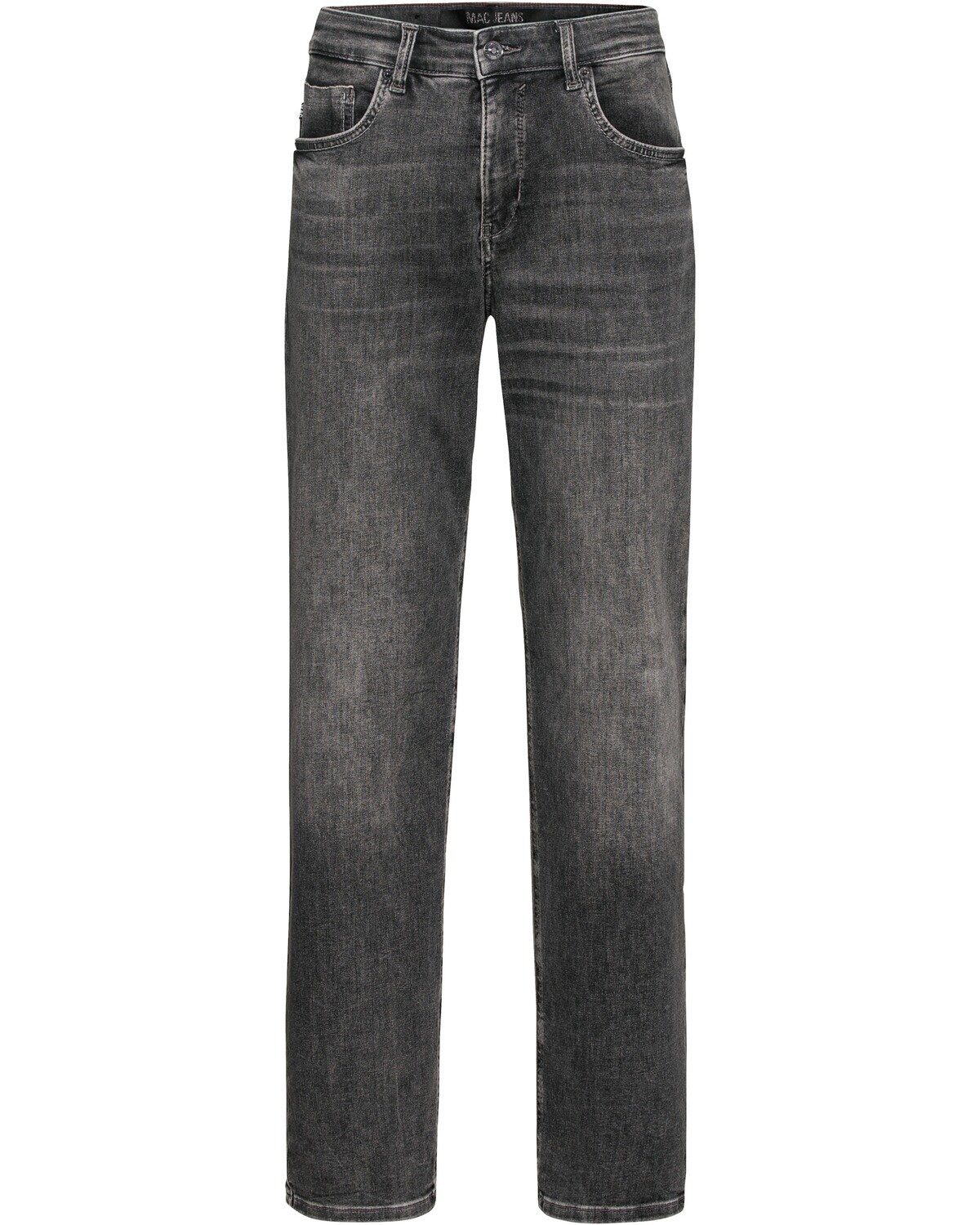 MAC 5-Pocket-Jeans Straight Fit Jeans Anthrazit