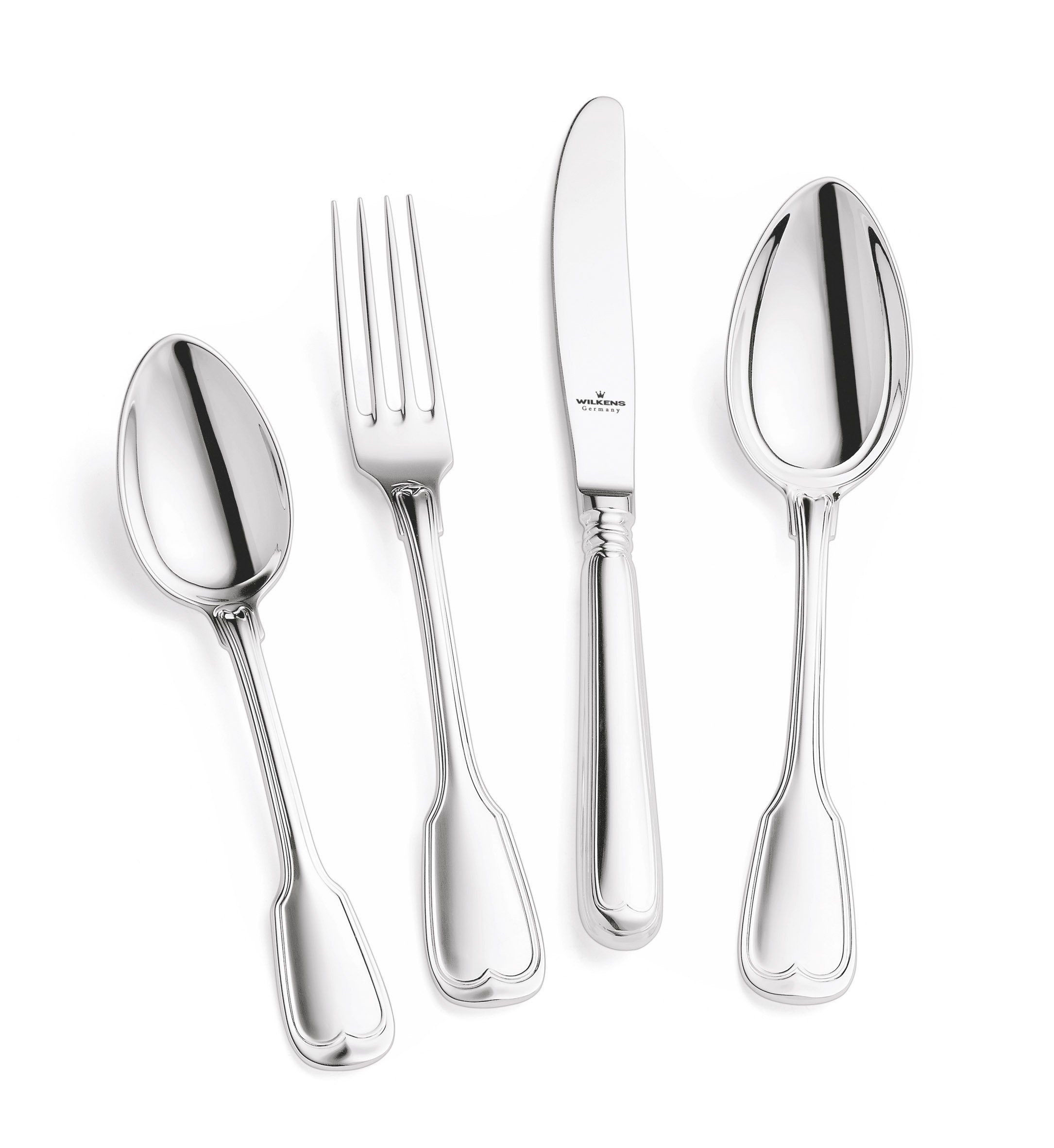 Kinderbesteck (4-tlg), Sterlingsilber