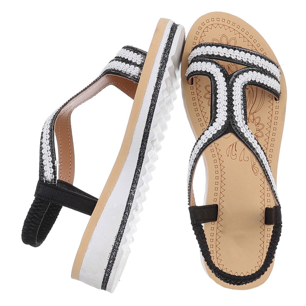 Ital-Design Bequeme Damen-Sandalen mit elegantem Design für den Sommer Riem günstig online kaufen
